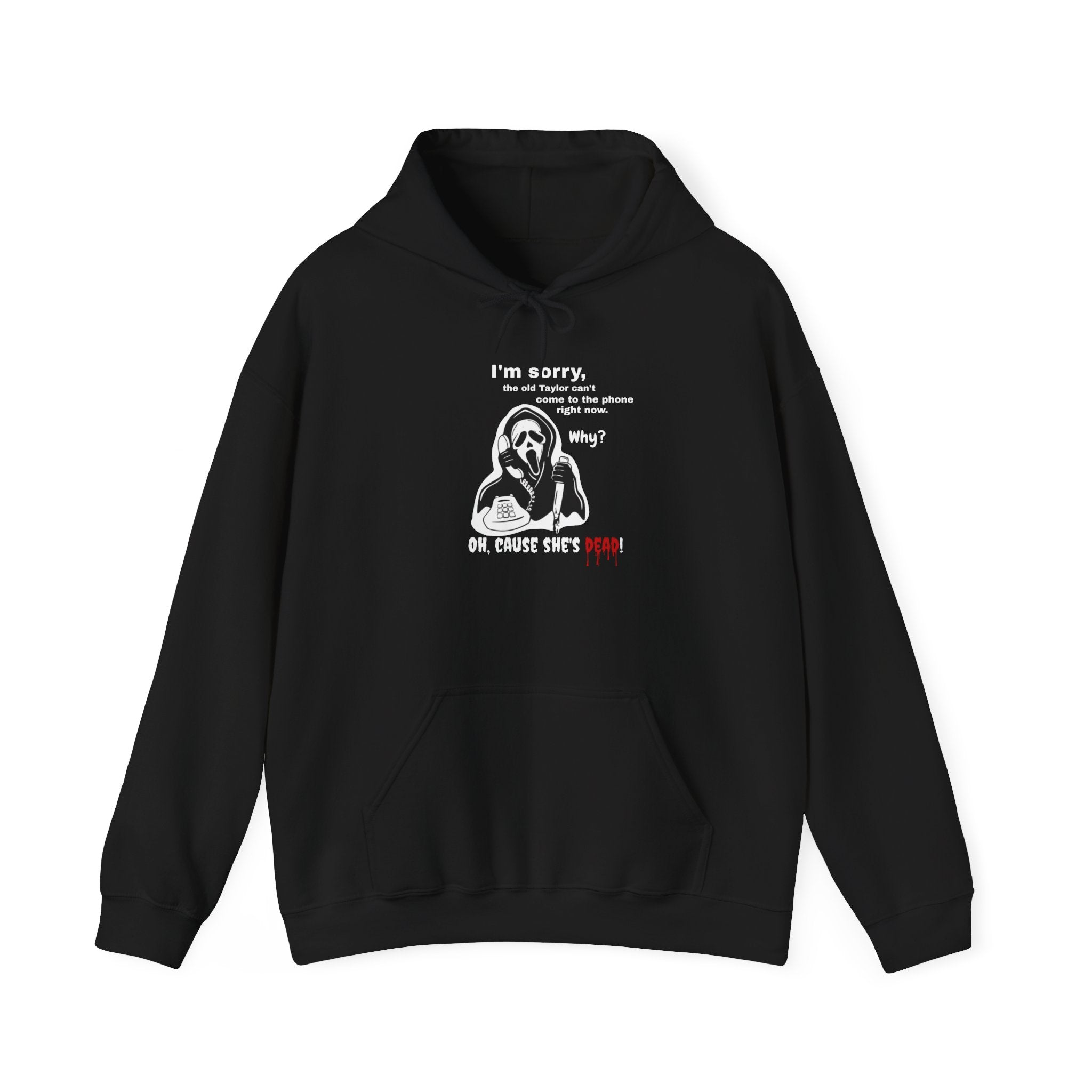 Look What You Made Me Do Swifty x  Ghostface Mashup Hoodie on Gildan Hooded Sweatshirt