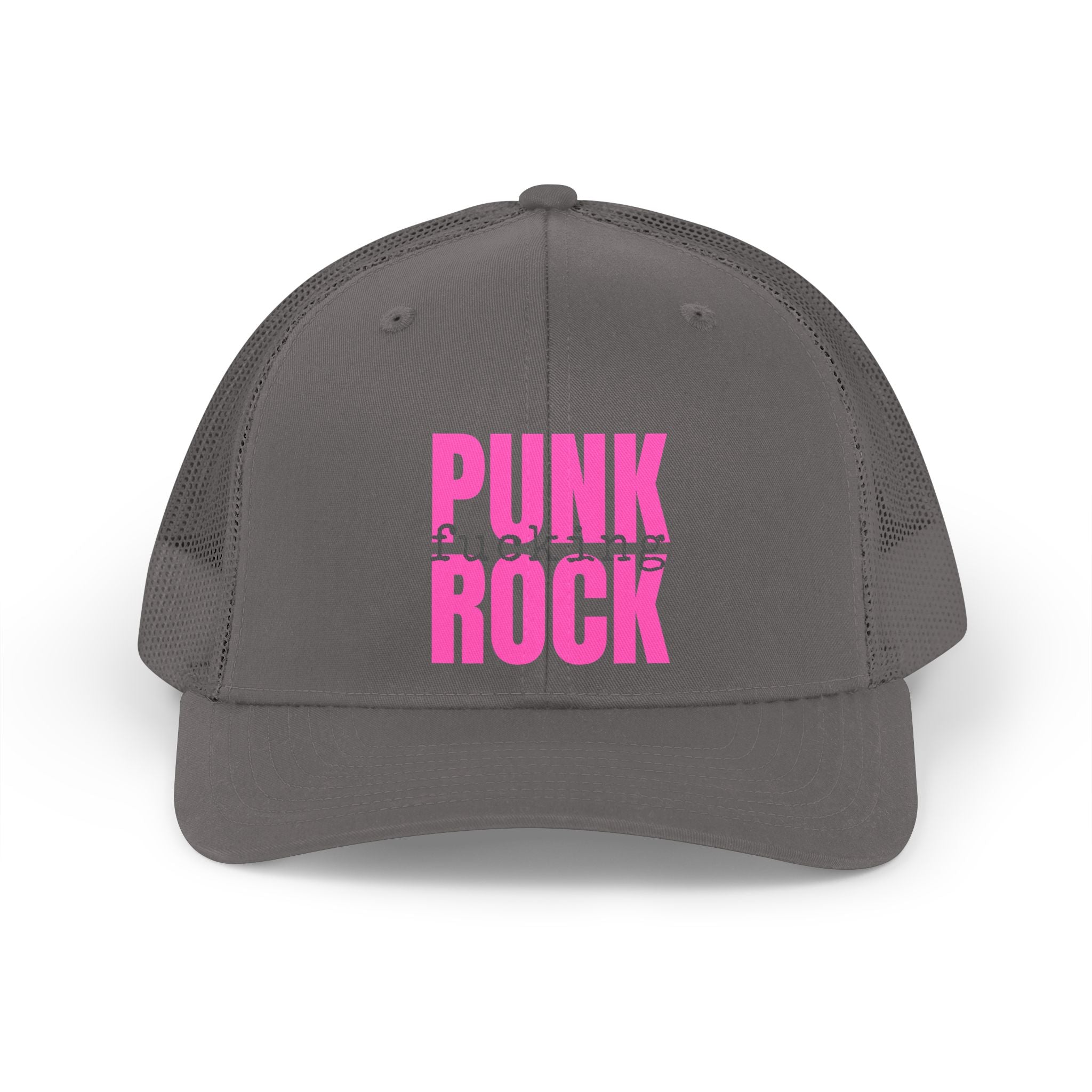 Punk Fucking Rock Trucker Hat
