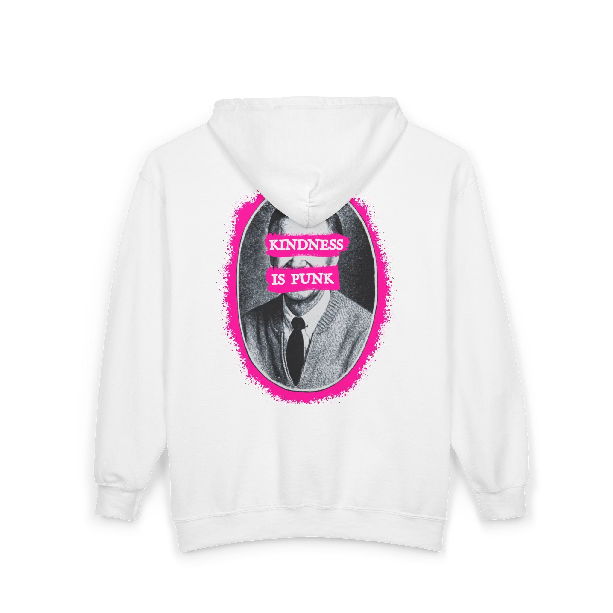 Mr. Roger's "Kindness is Punk" Full Zip Hoodie