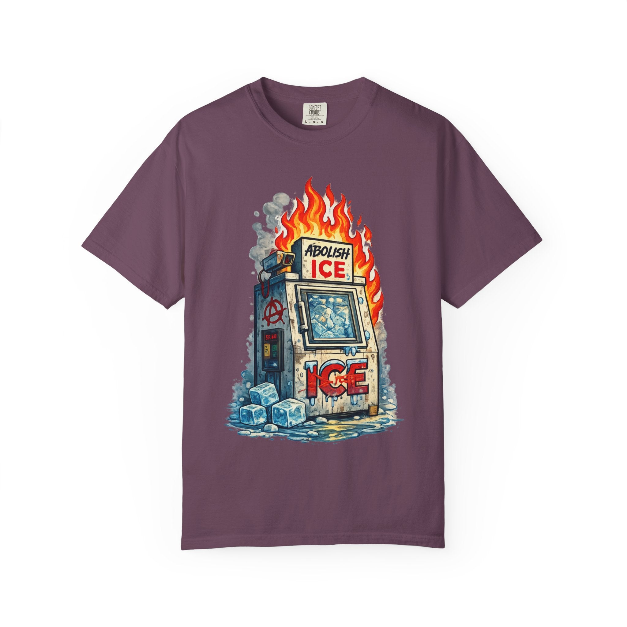 Burning Ice Comfort Colors T-Shirt