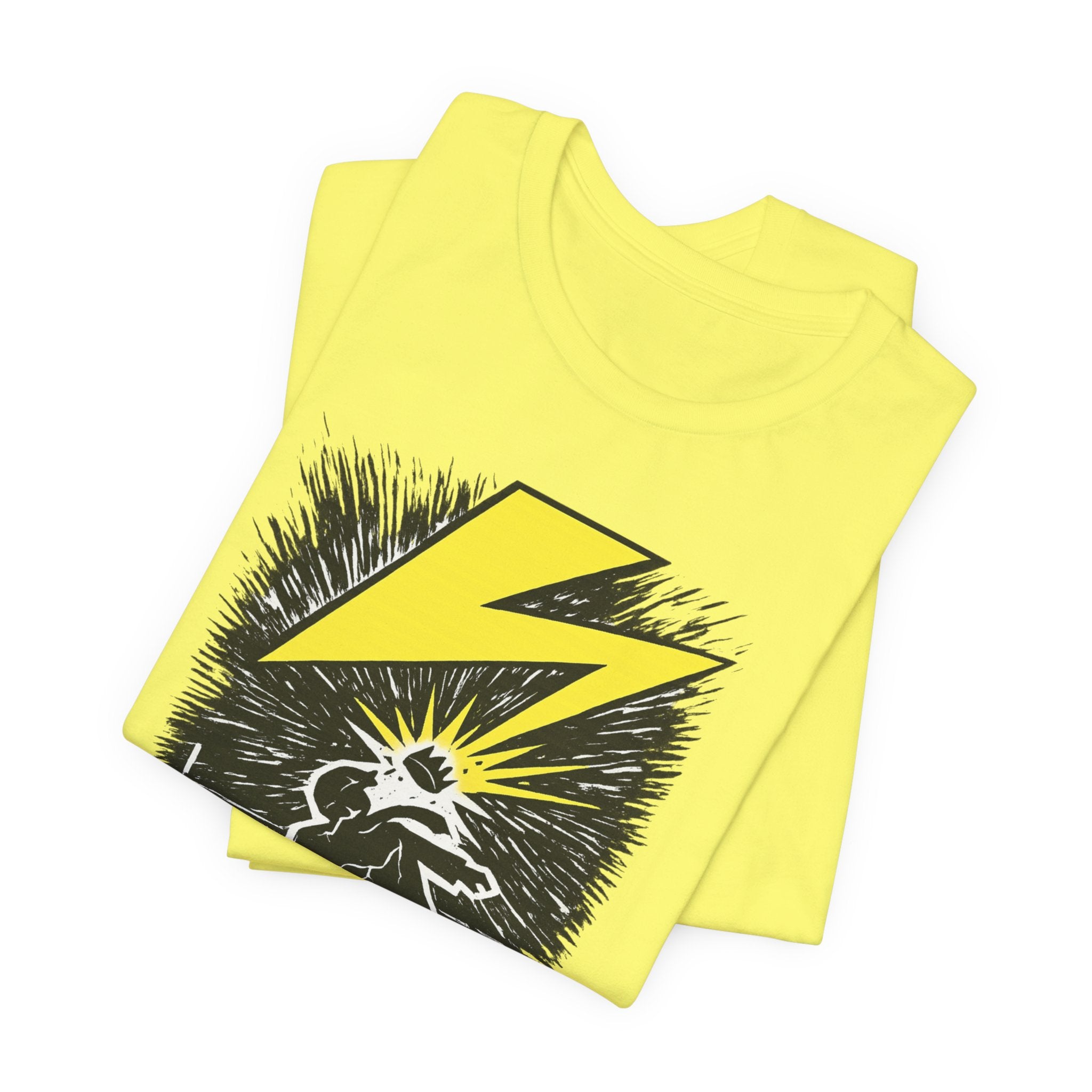 No Kings Lightning Bolt Bella + Canvas T-Shirt