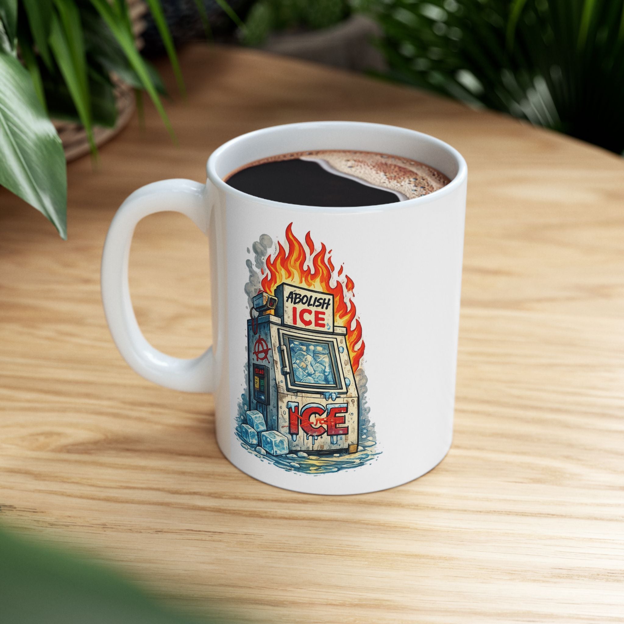 Burning ICE Coffee Mug