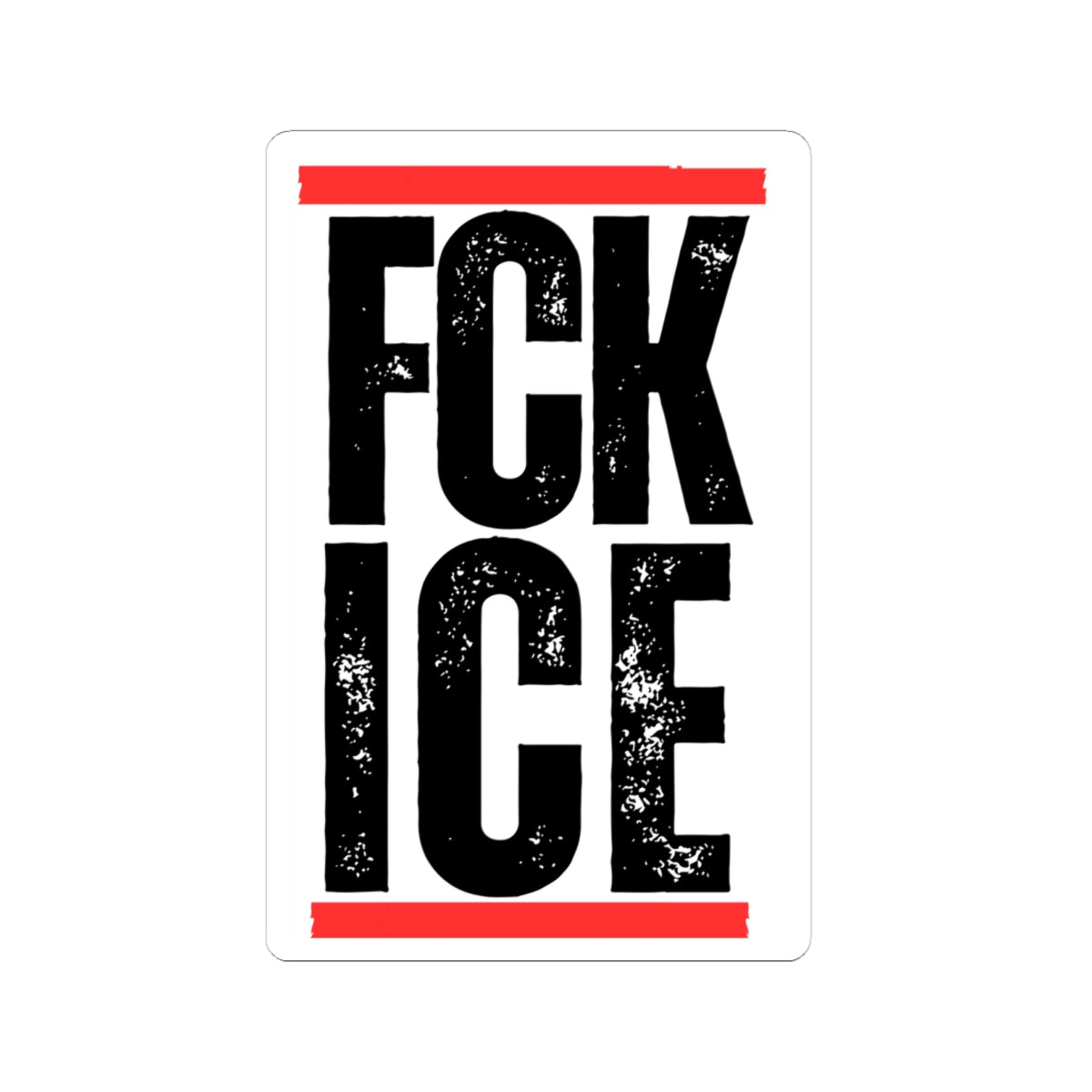 FCK ICE Vinyl Sticker