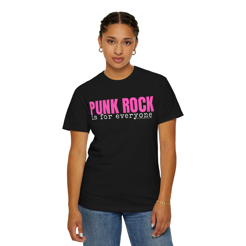 Punk Rock Is For Everyone Comfort Colors T-Shirt