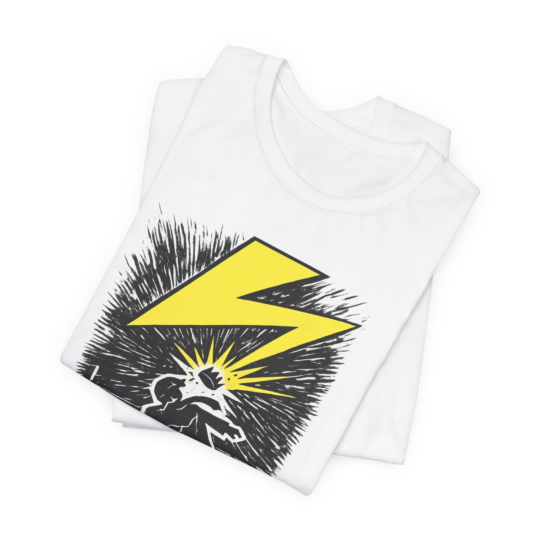 No Kings Lightning Bolt Bella + Canvas T-Shirt