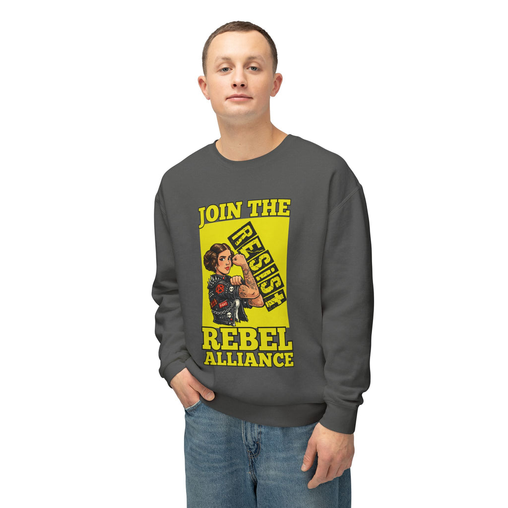 Join The Rebel Alliance Comfort Colors Crewneck Sweatshirt