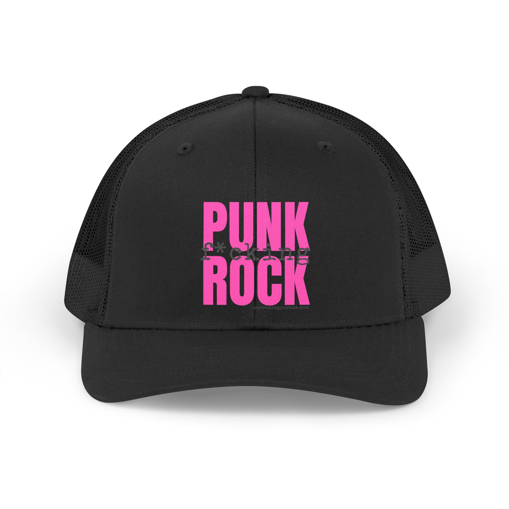 Punk Fucking Rock Trucker Hat