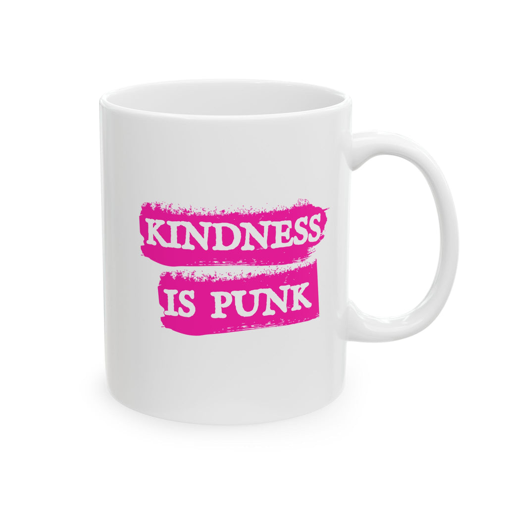 Mr. Rogers Kindness Is Punk Ceramic Mug (11oz & 15oz)