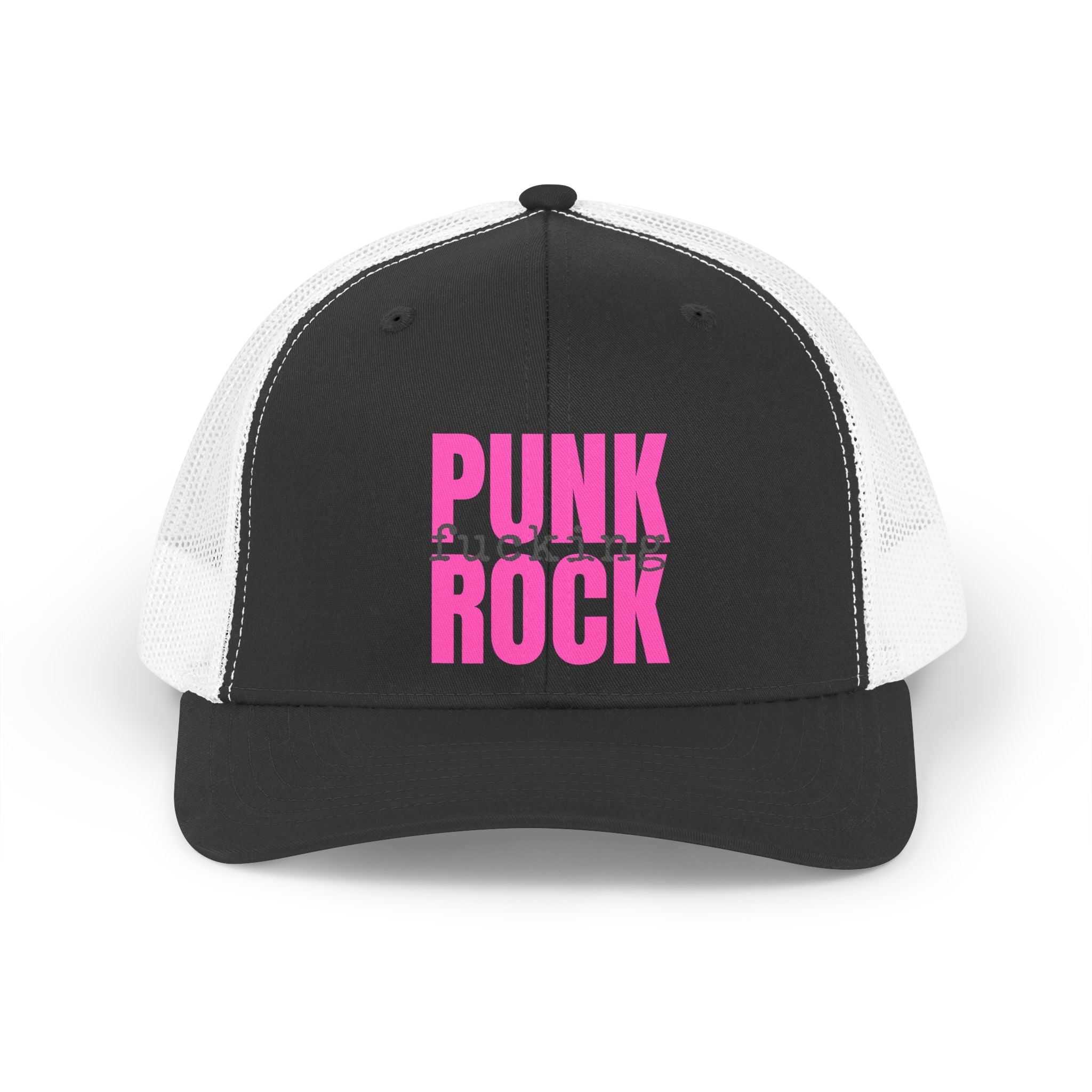 Punk Fucking Rock Trucker Hat
