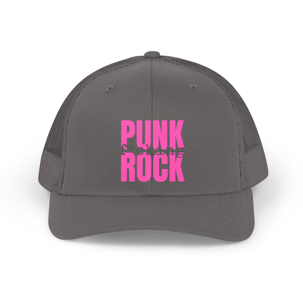 Punk Fucking Rock Trucker Hat