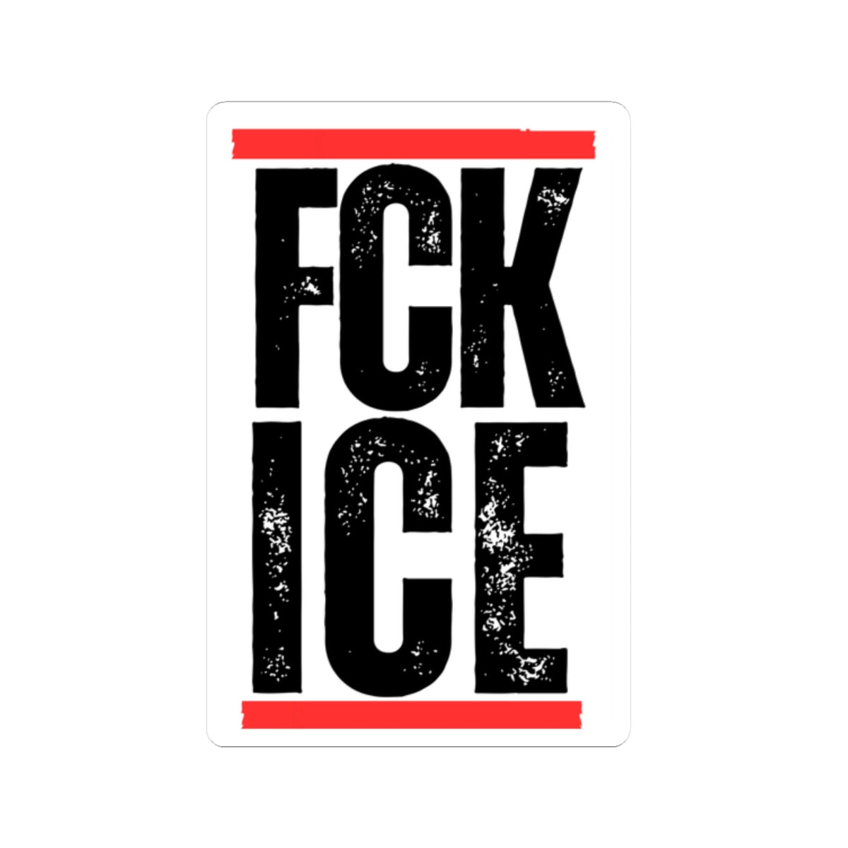 FCK ICE Vinyl Sticker