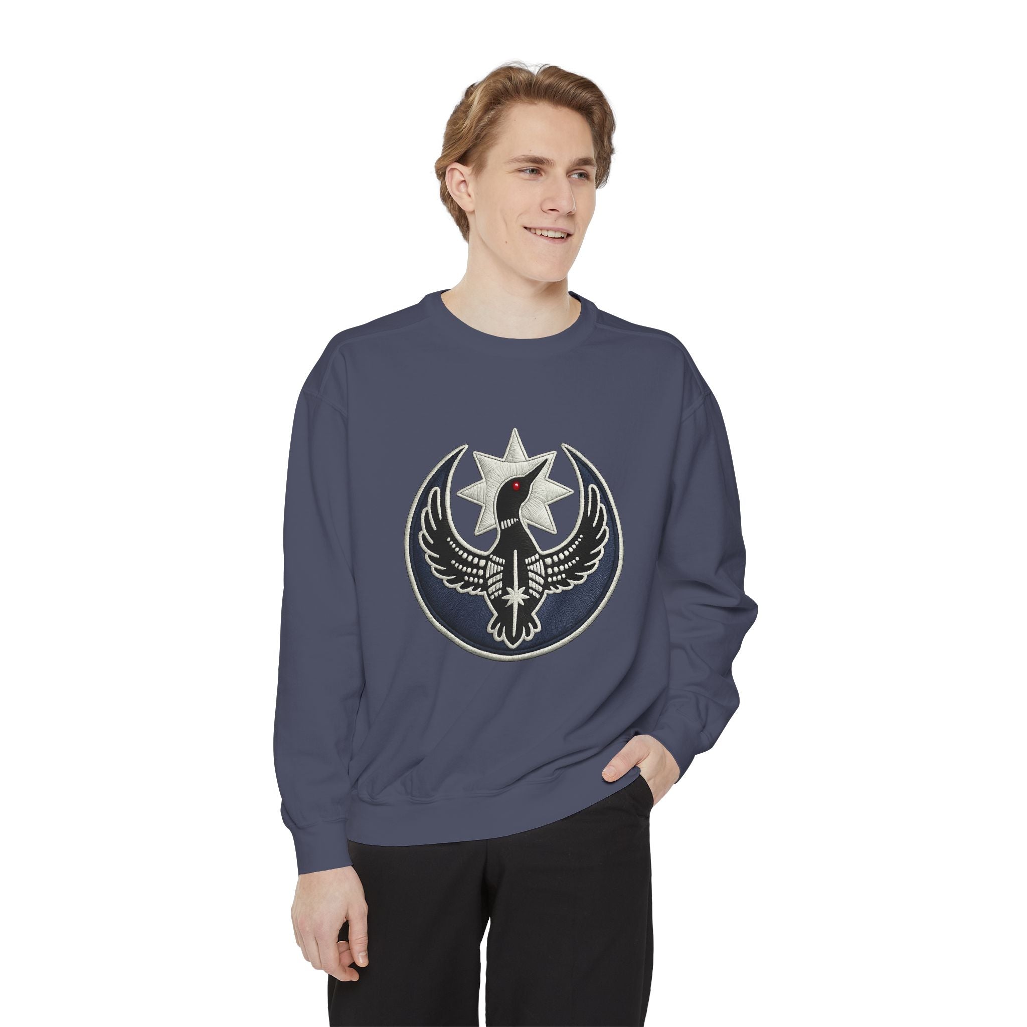 Minnesota Rebel Loon Anti-ICE Comfort Colors Crewneck Sweatshirt