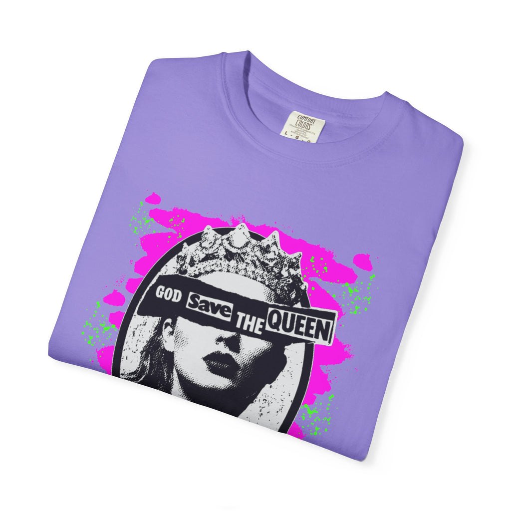 God Save the Queen Classic Punk x Swifty Mashup Comfort Colors T-shirt