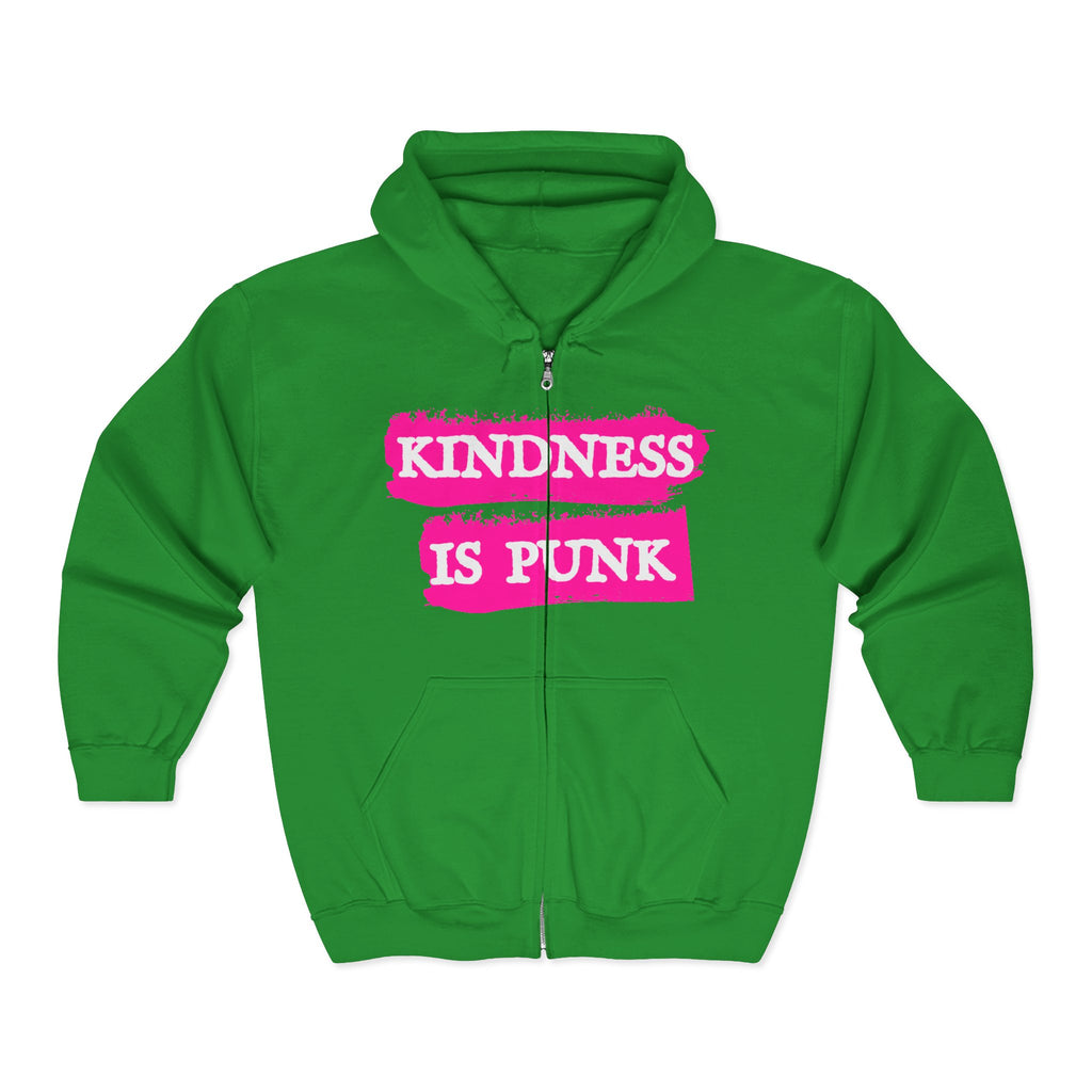 Mr. Roger's "Kindness is Punk" Full Zip Hoodie