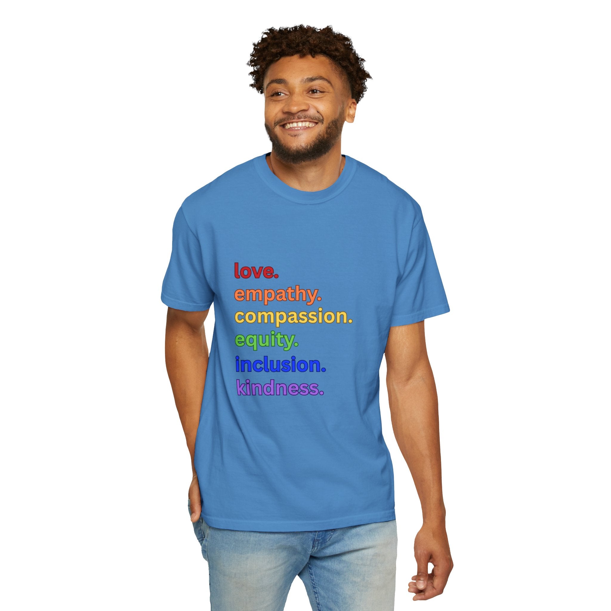 Social Justice Unisex T-shirt, Love Empathy Compassion Equity Inclusion Kindness Tee, Equality Shirt, Activist Apparel, Justice Clothing
