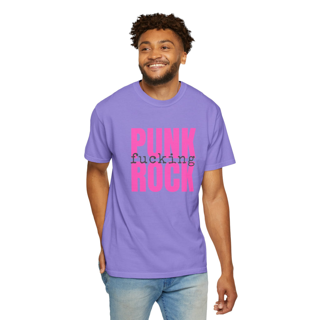 Punk Fucking Rock Comfort Colors Graphic T-Shirt