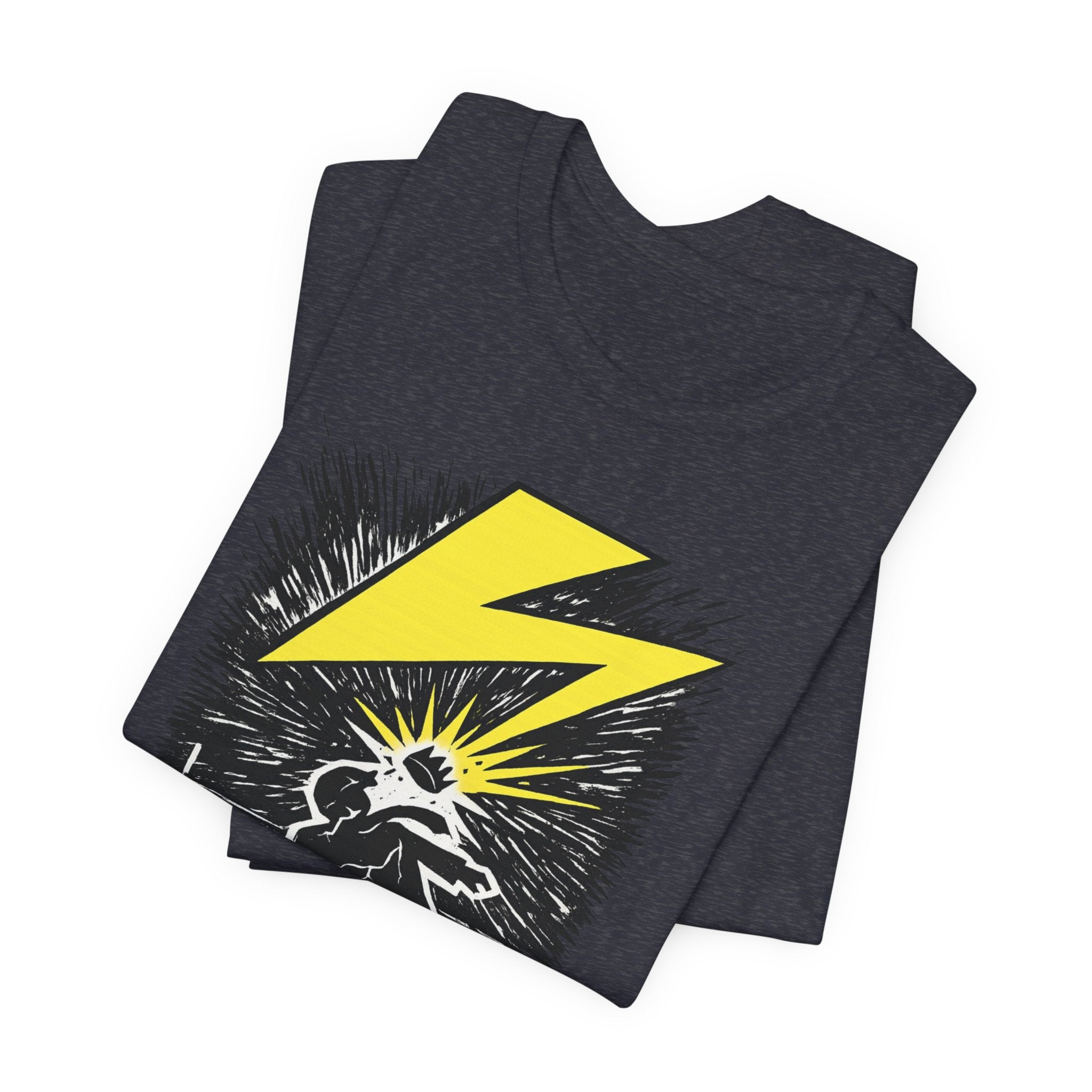 No Kings Lightning Bolt Bella + Canvas T-Shirt