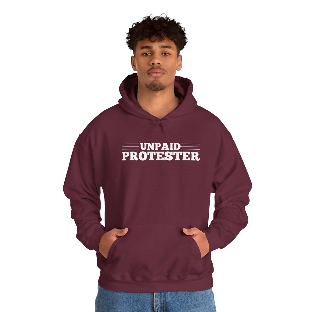 Unpaid Protester Gildan Pullover Hoodie