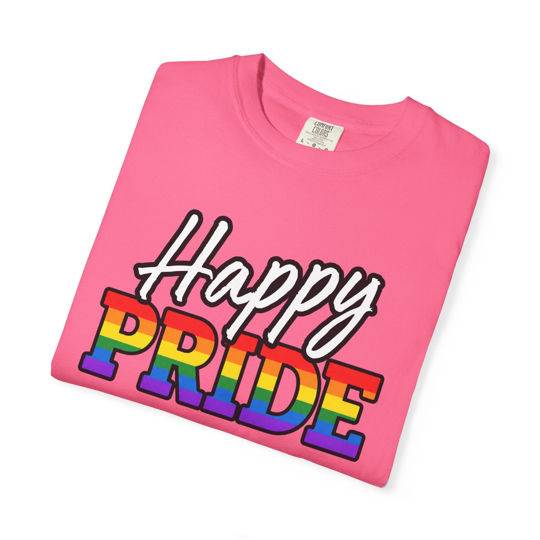 Happy Pride Comfort Colors T-Shirt