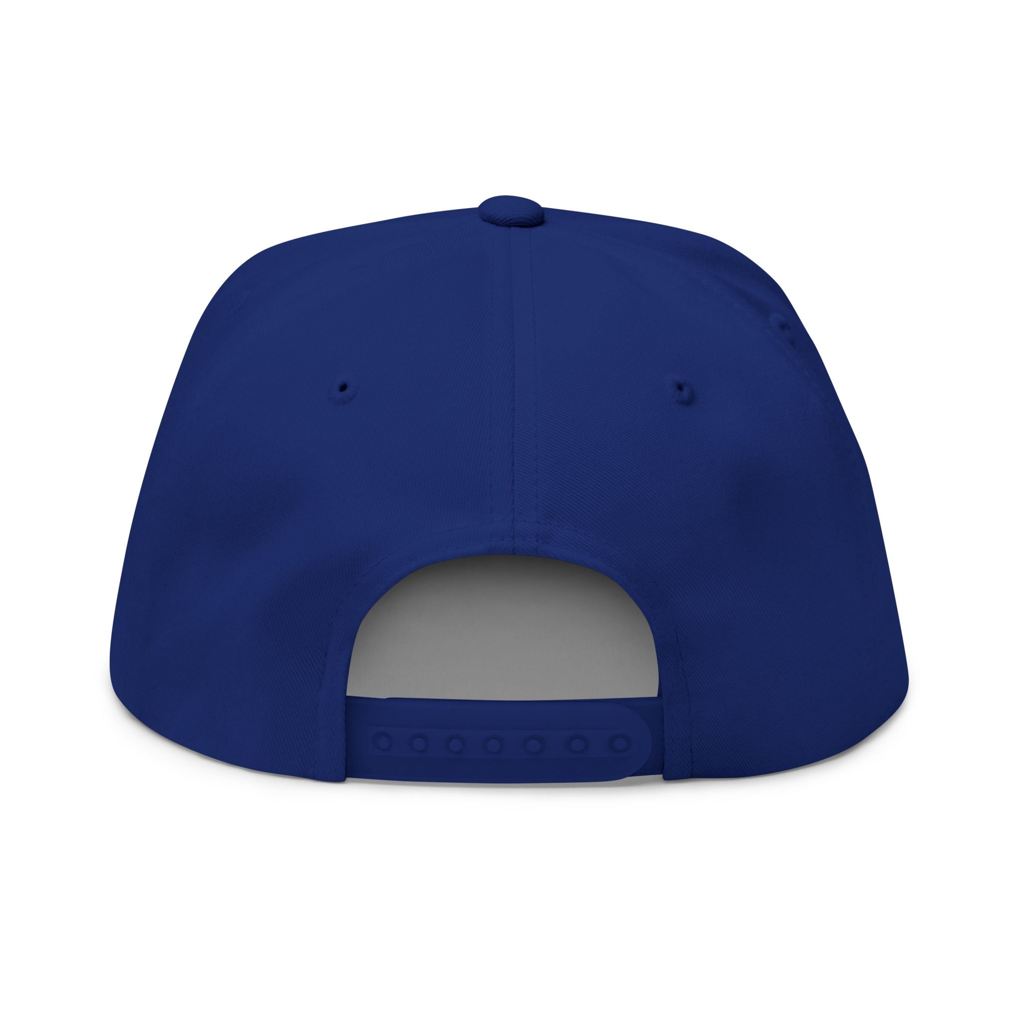 Punk Embroidered Flat Bill Cap