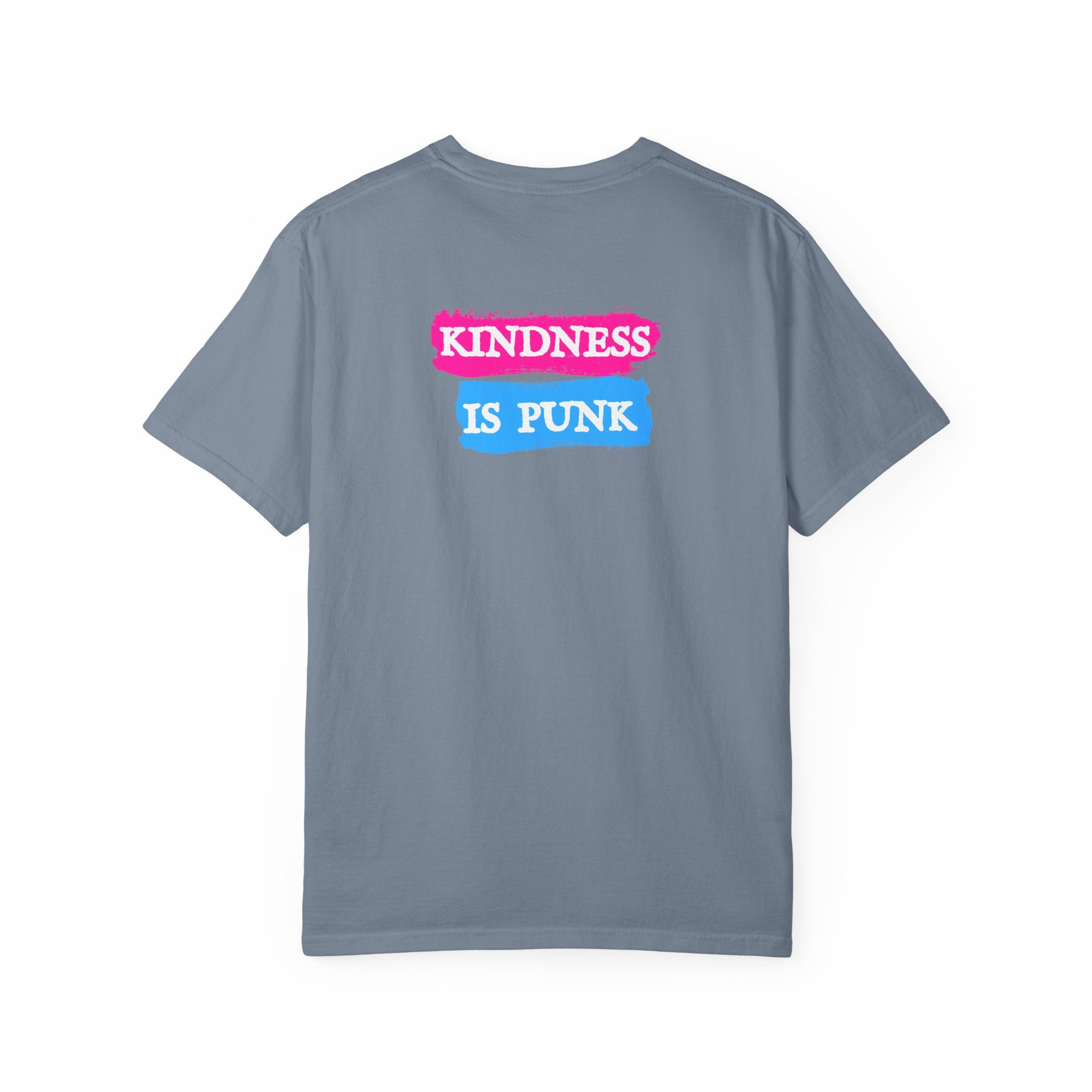 Kindness Is Punk Dolly Comfort Colors T-ShirtT-Shirt — Retro Punk Graphic Tee