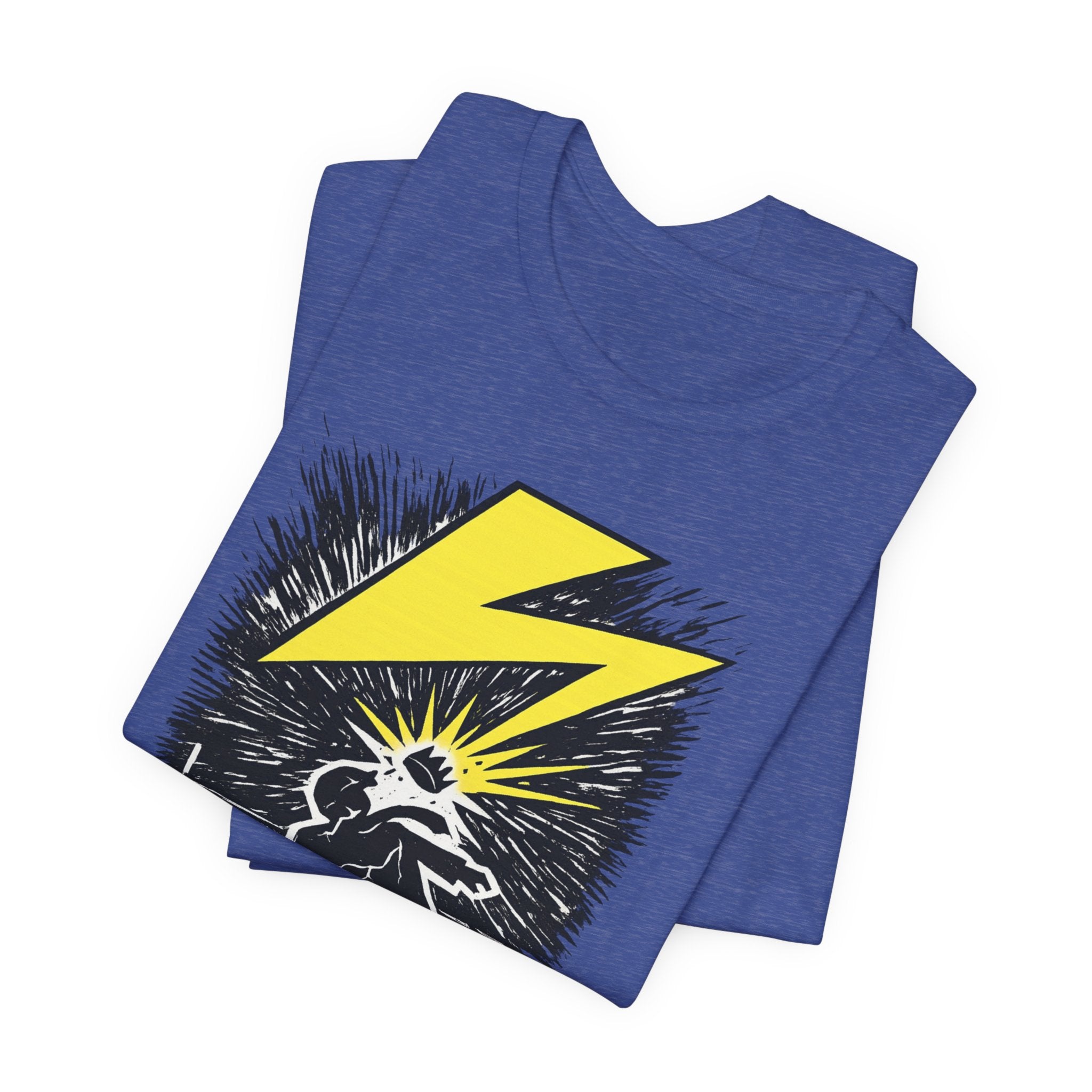 No Kings Lightning Bolt Bella + Canvas T-Shirt