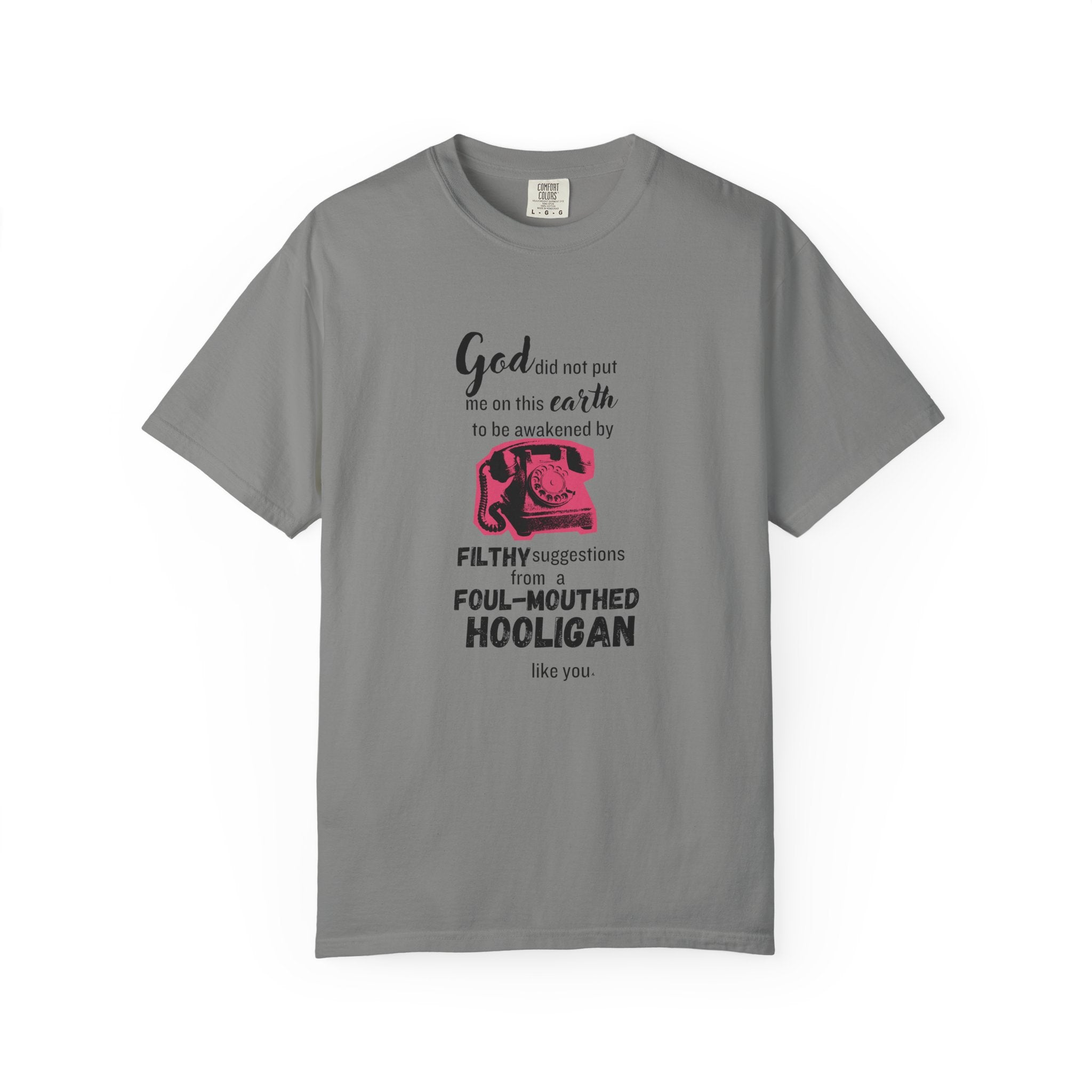 Sixteen Candles "God did not put me on this earth..." 80s Movie Quote Tee on Bella + Canvas Shirt