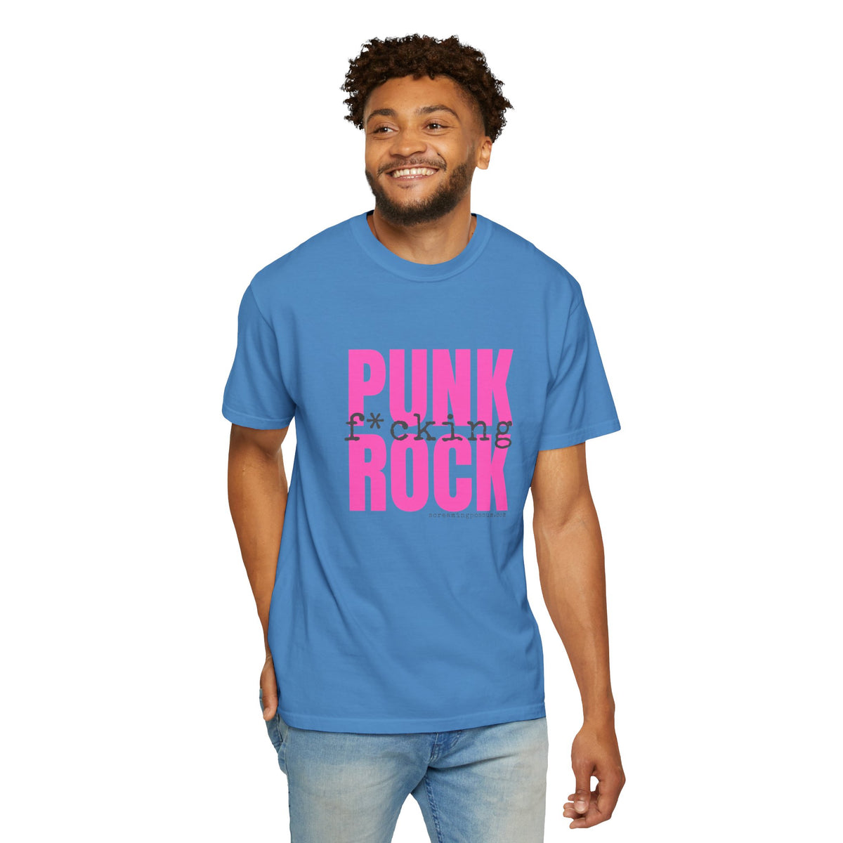Punk Fucking Rock Comfort Colors Graphic T-Shirt