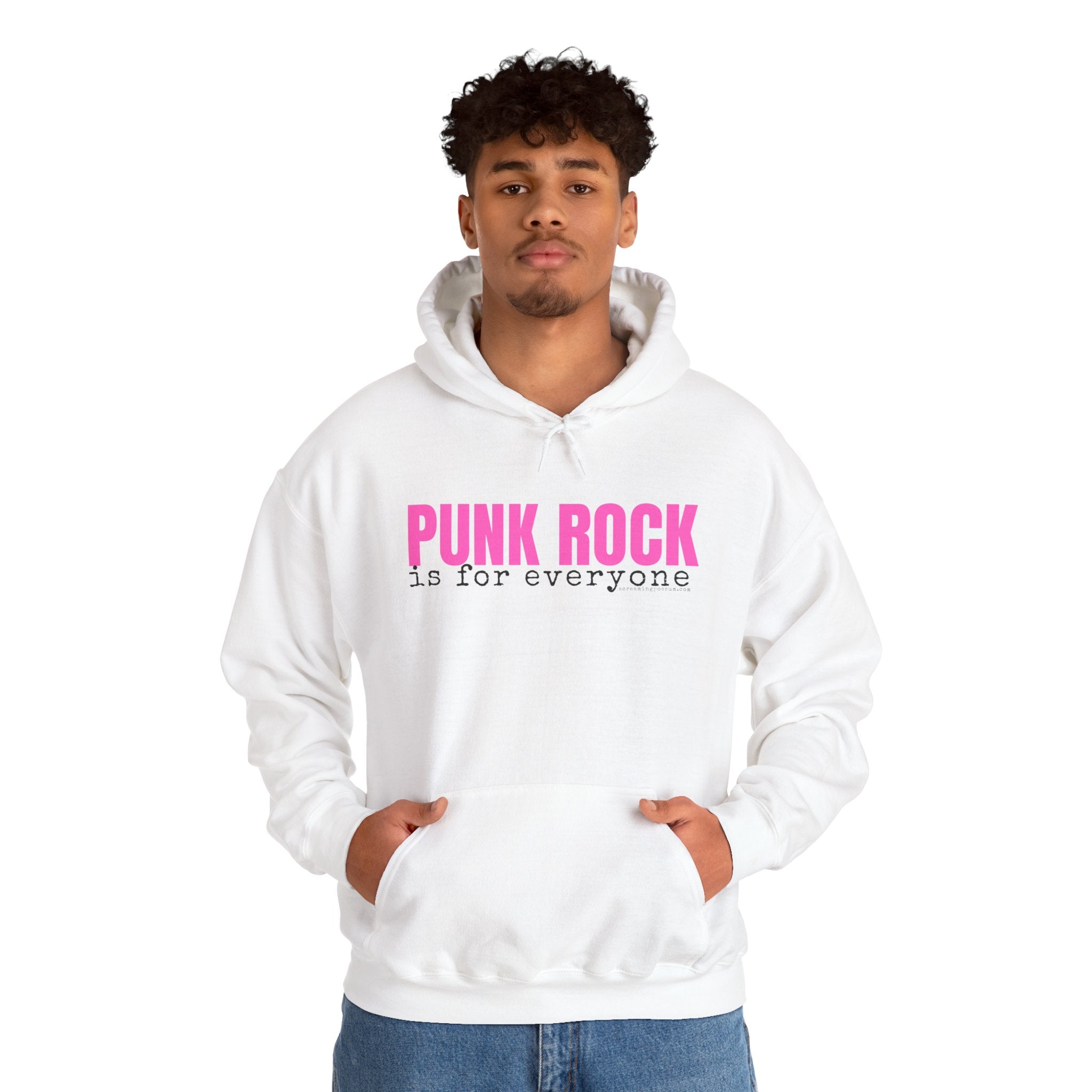 Punk Rock Is For Everyone Gildan Pullover Hoodie