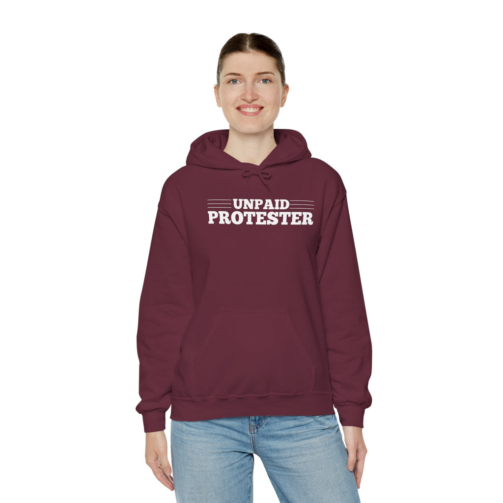 Unpaid Protester Gildan Pullover Hoodie