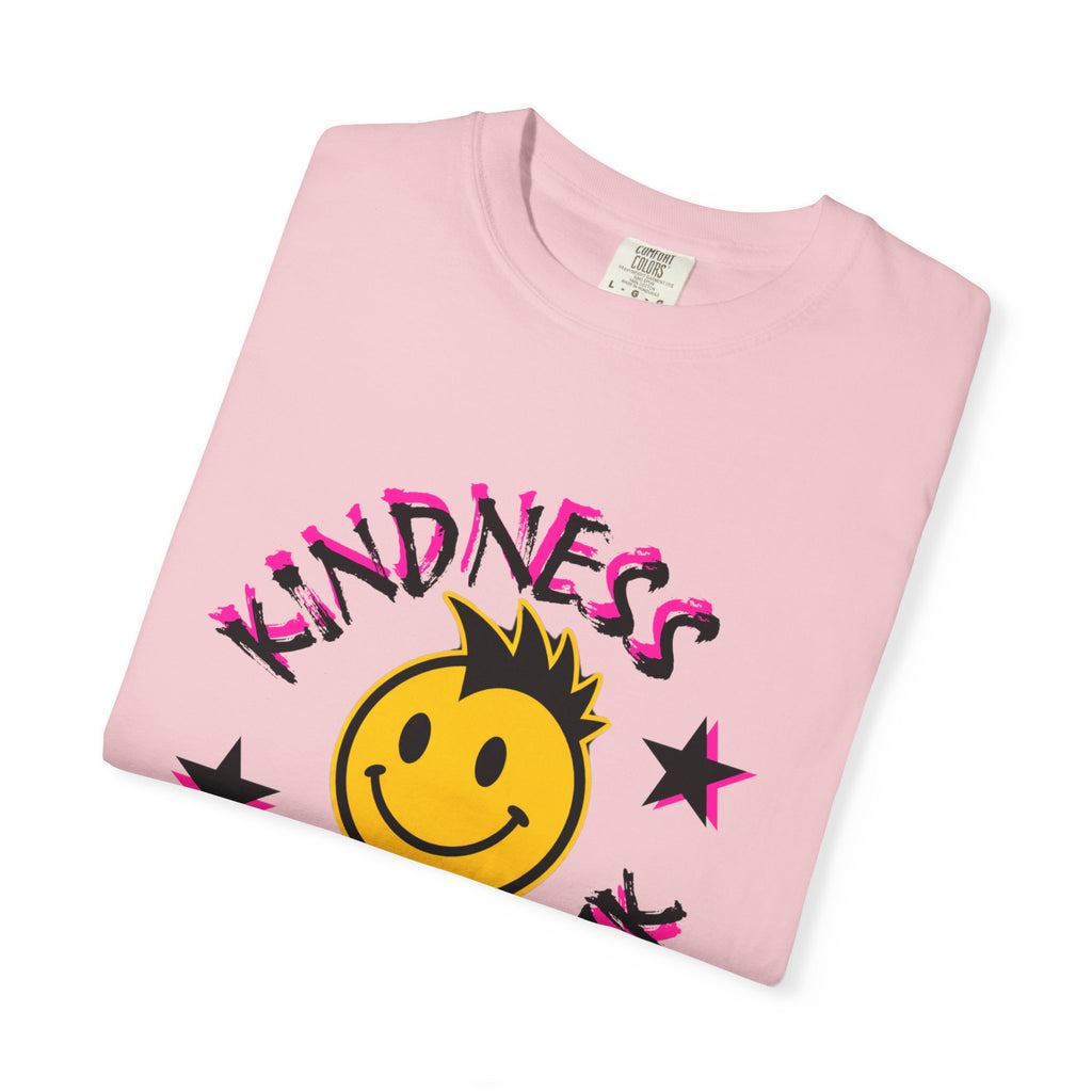 Kindness Is Punk Smiley Comfort Colors T-Shirt
