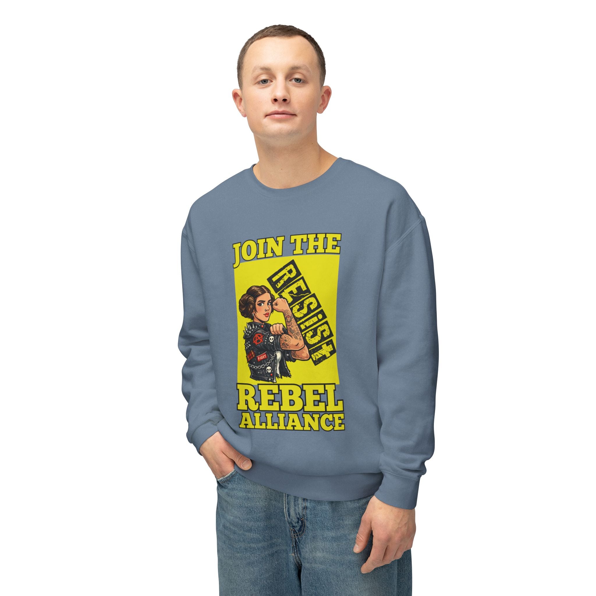 Join The Rebel Alliance Comfort Colors Crewneck Sweatshirt