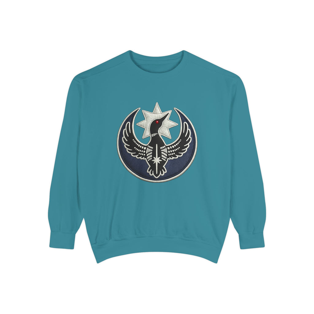 Minnesota Rebel Loon Anti-ICE Comfort Colors Crewneck Sweatshirt