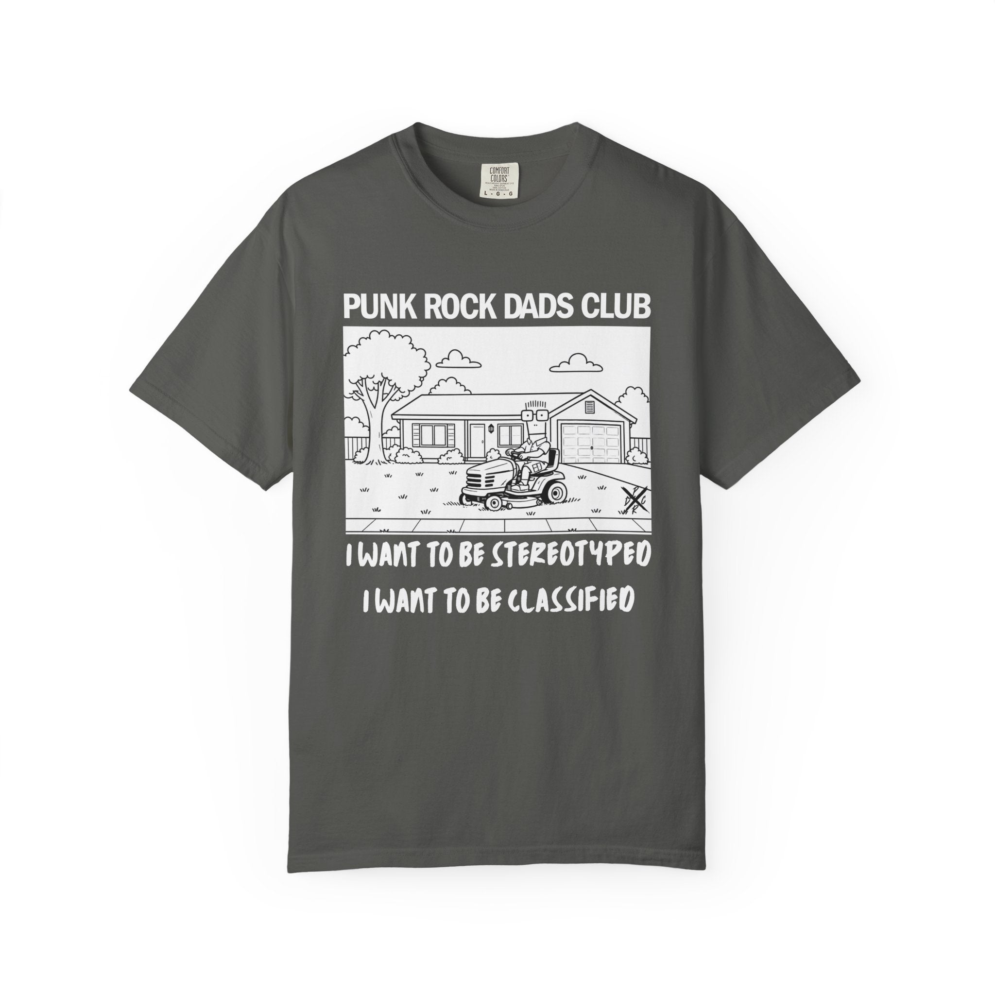 Suburban Home - Punk Rock Dads Club Comfort Colors T-Shirt