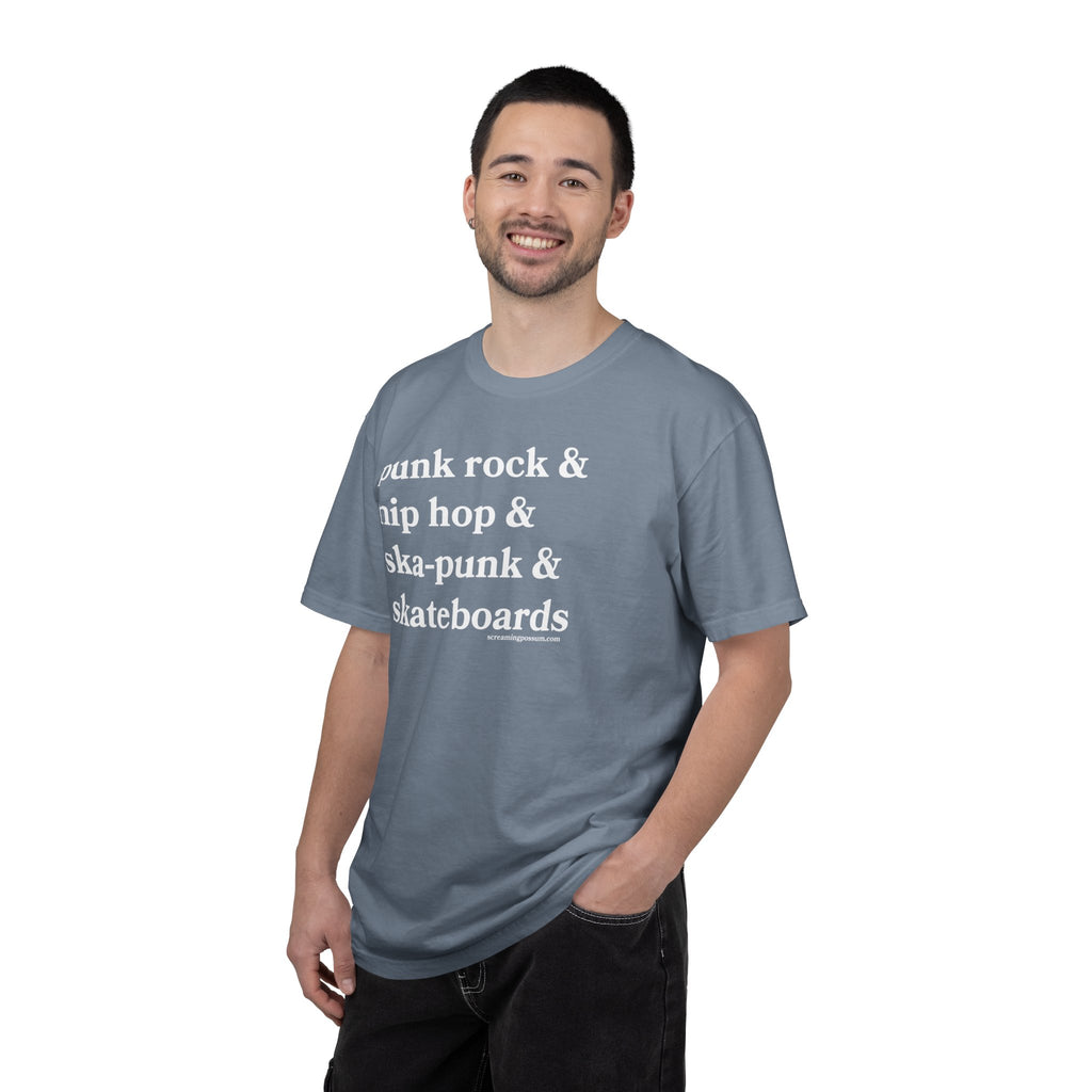 Punk Rock & Hip Hop & Ska-Punk & Skateboards T-Shirt