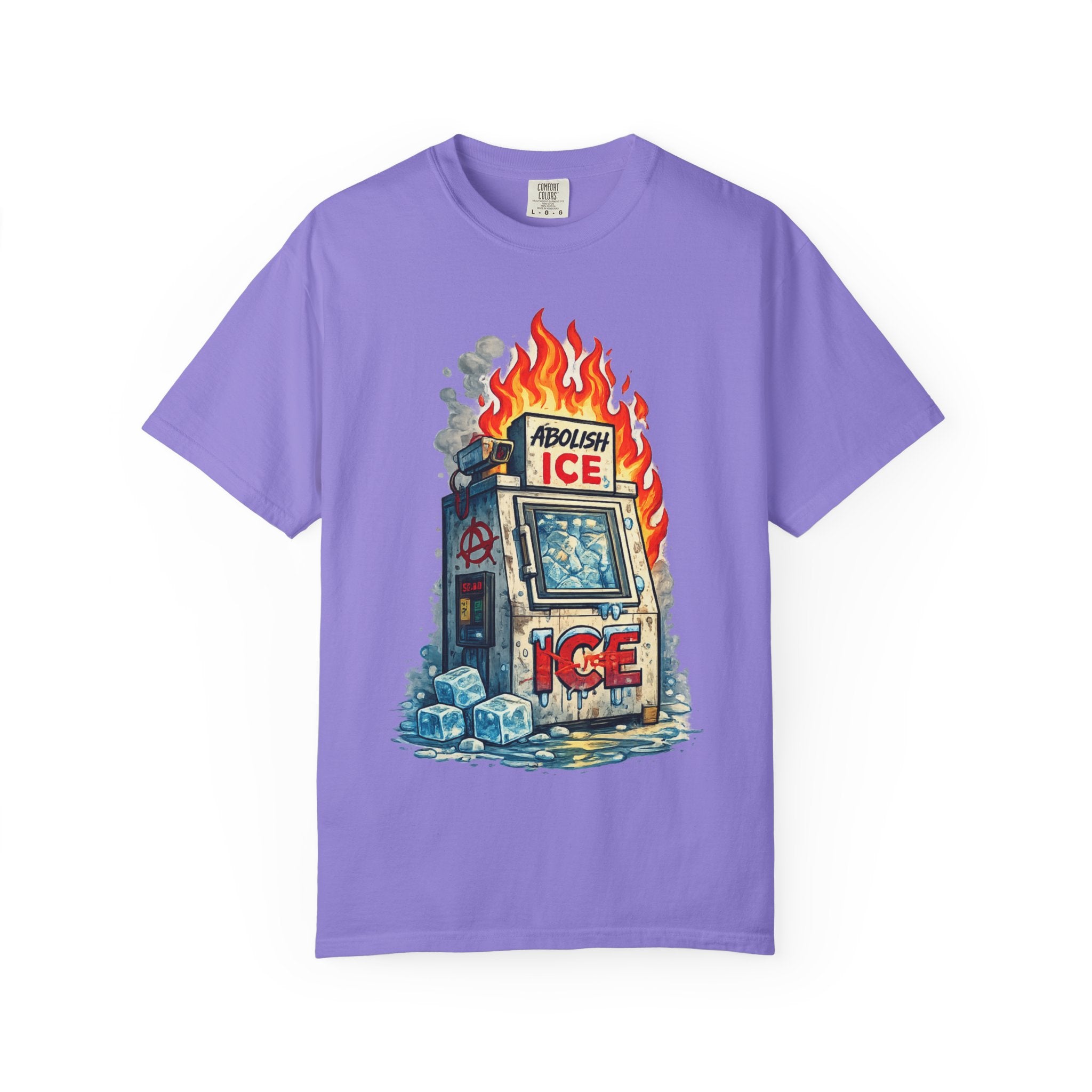 Burning Ice Comfort Colors T-Shirt