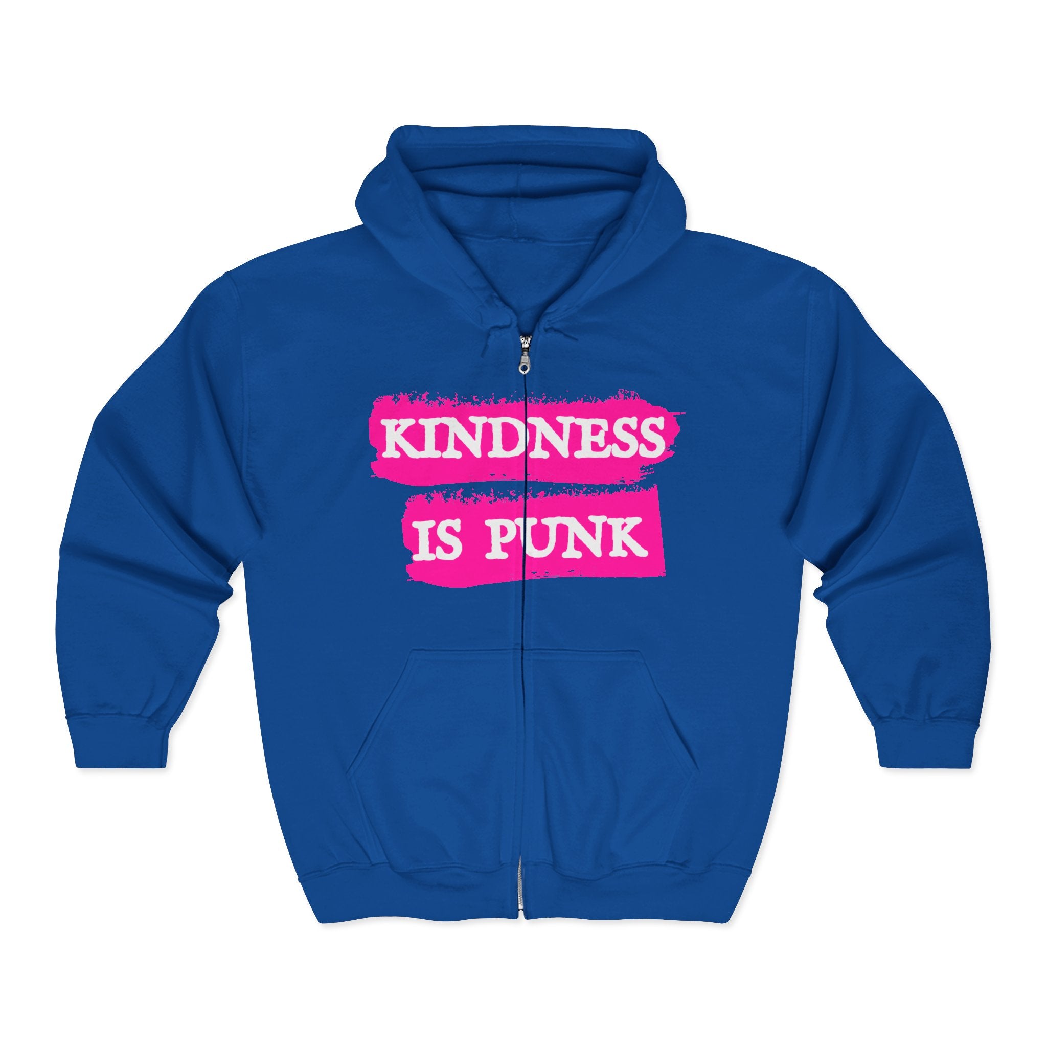 Mr. Roger's "Kindness is Punk" Full Zip Hoodie