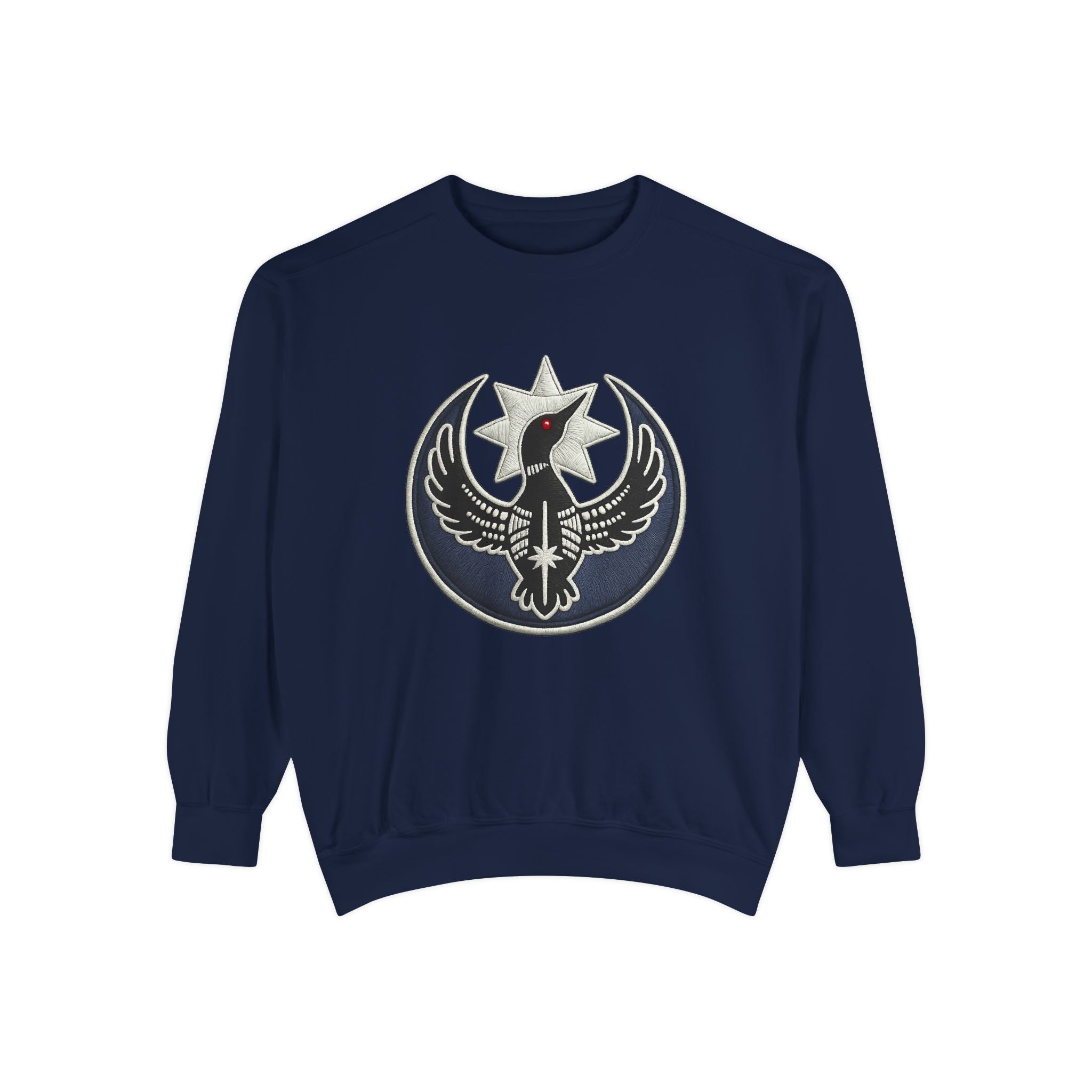 Minnesota Rebel Loon Anti-ICE Comfort Colors Crewneck Sweatshirt