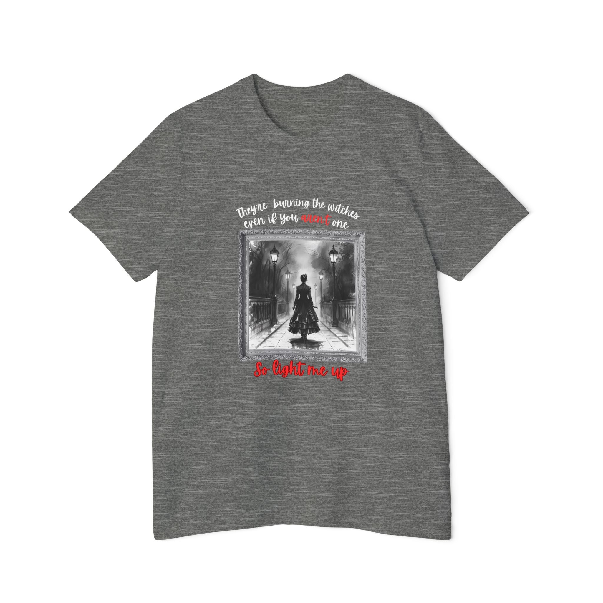 They're Burning the Witches Even If You Aren't One Swiftie Tee on Bella + Canvas Shirt