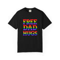 Free Dad Hugs Rainbow Pride Comfort Colors T-Shirt