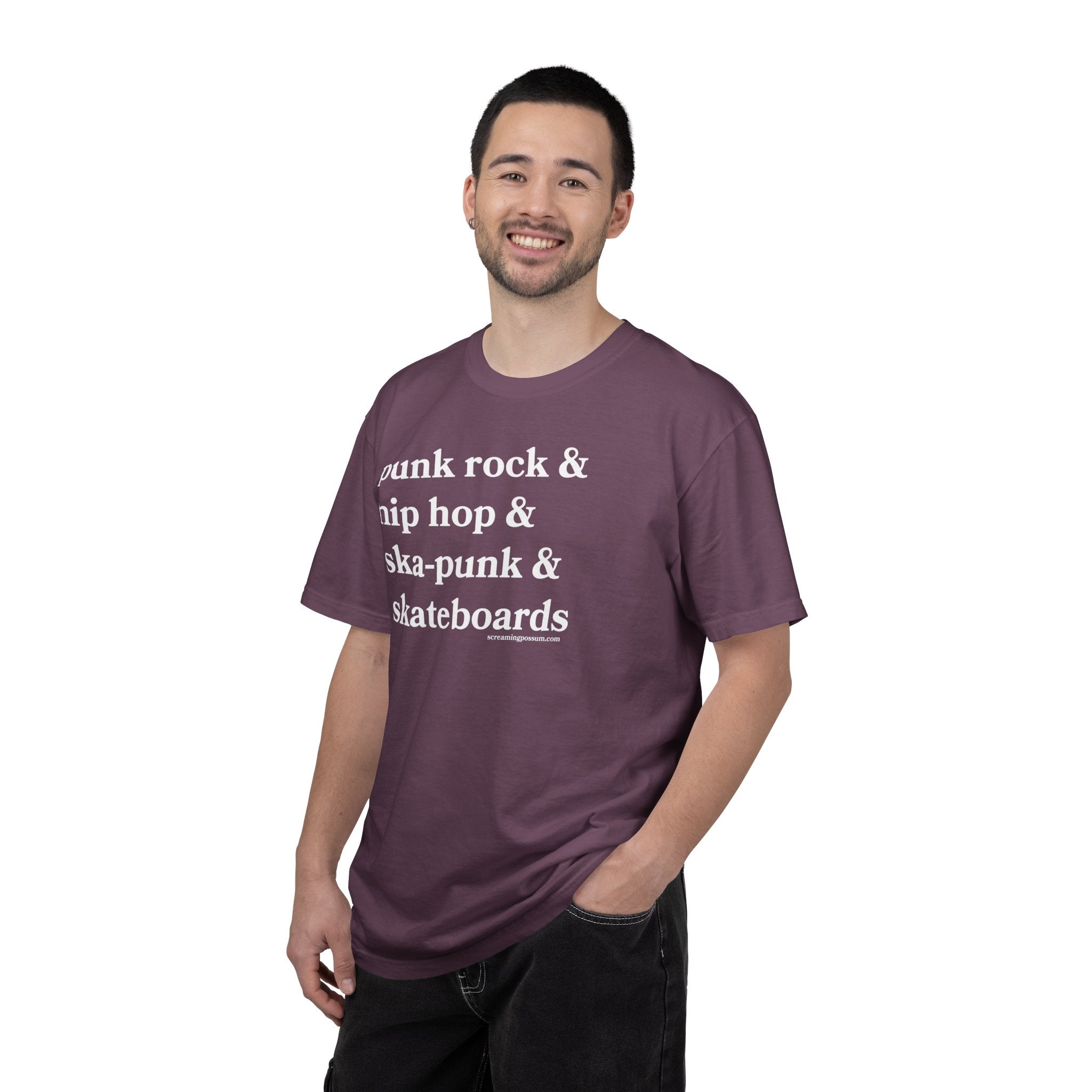 Punk Rock & Hip Hop & Ska-Punk & Skateboards T-Shirt
