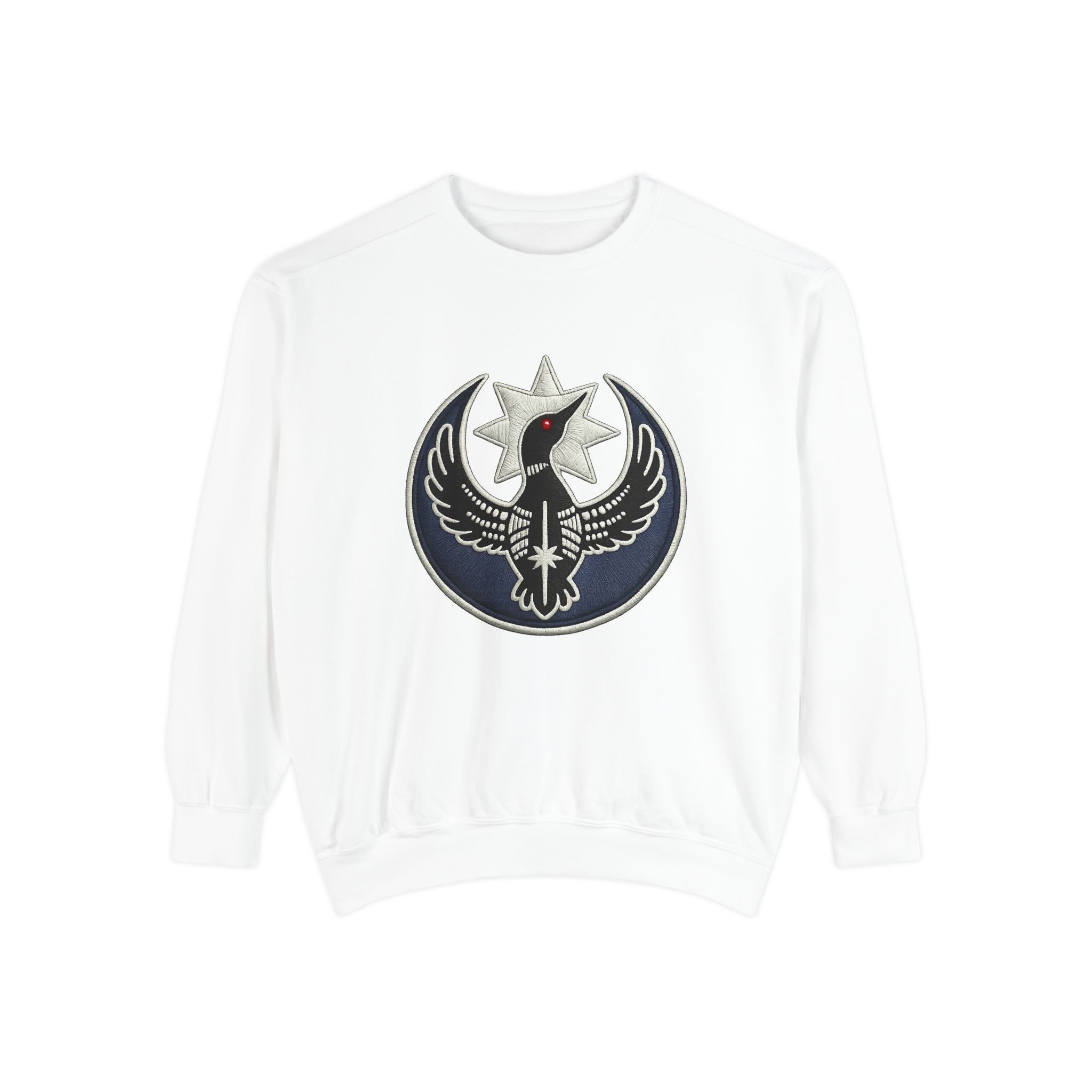 Minnesota Rebel Loon Anti-ICE Comfort Colors Crewneck Sweatshirt