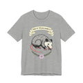 "Fake It 'Til You Make It" Possum Tee — Play Dead Funny Graphic T-Shirt