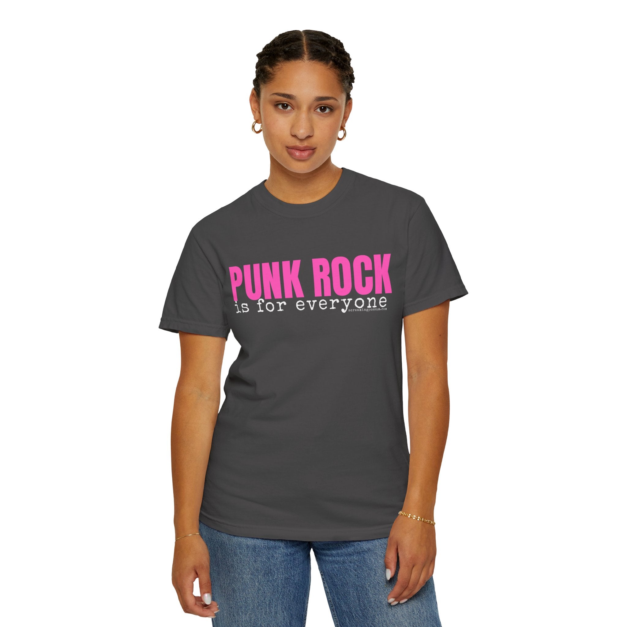 Punk Rock Is For Everyone Comfort Colors T-Shirt