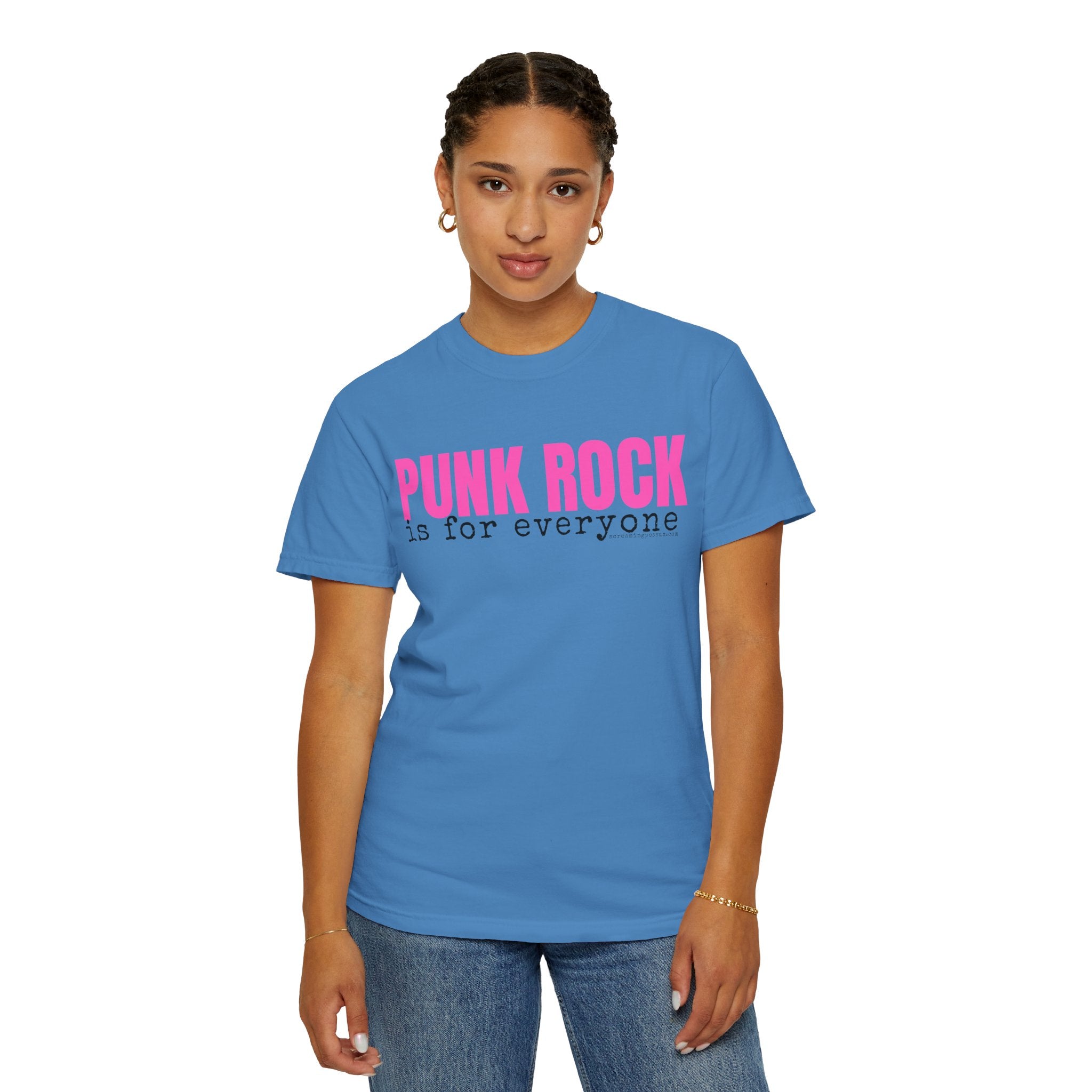 Punk Rock Is For Everyone Comfort Colors T-Shirt