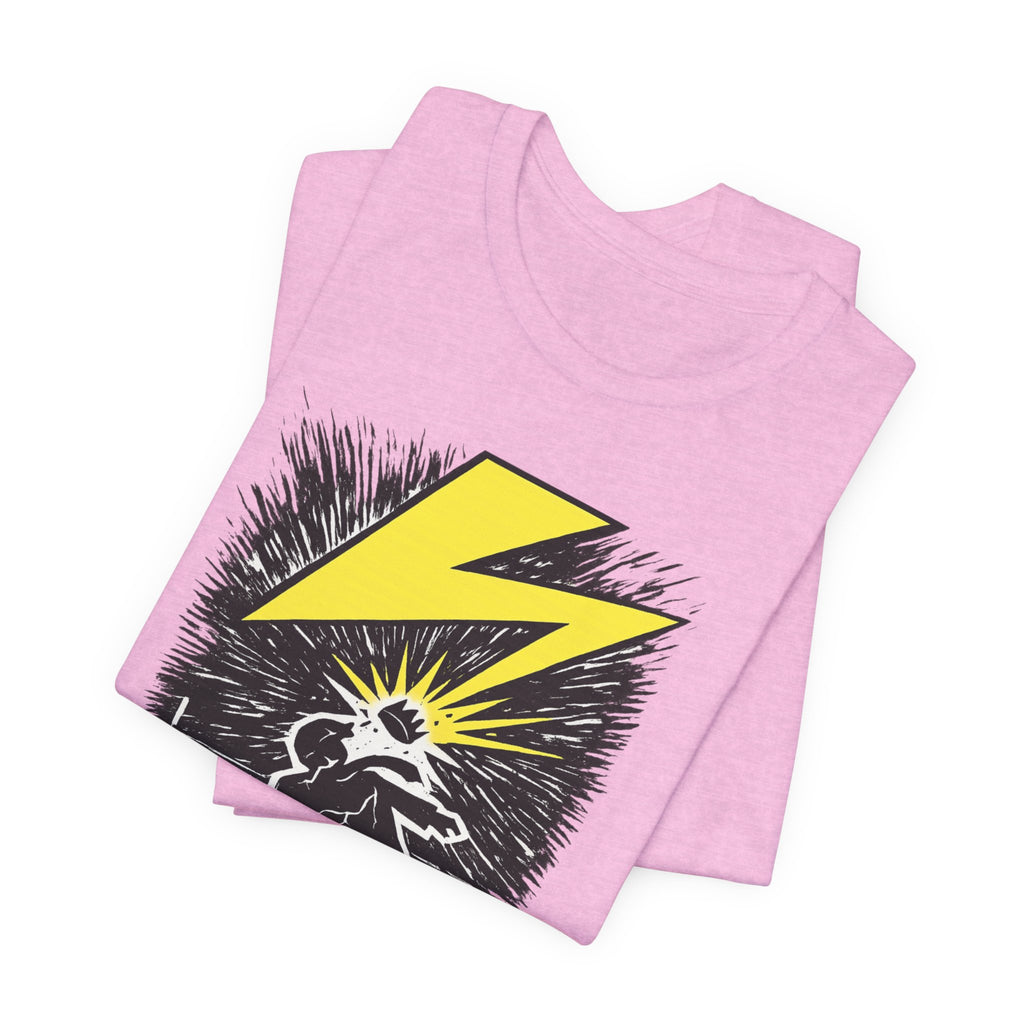 No Kings Lightning Bolt Bella + Canvas T-Shirt