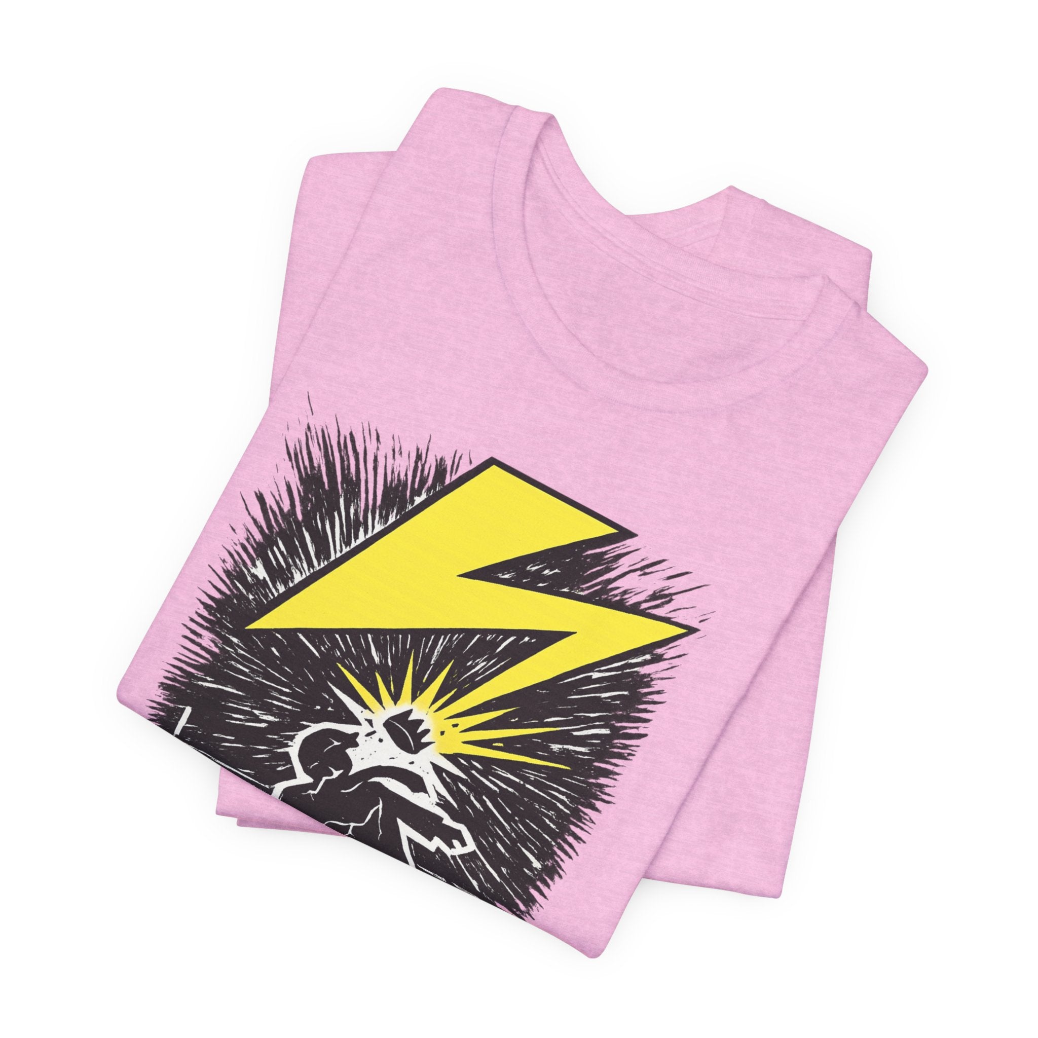 No Kings Lightning Bolt Bella + Canvas T-Shirt