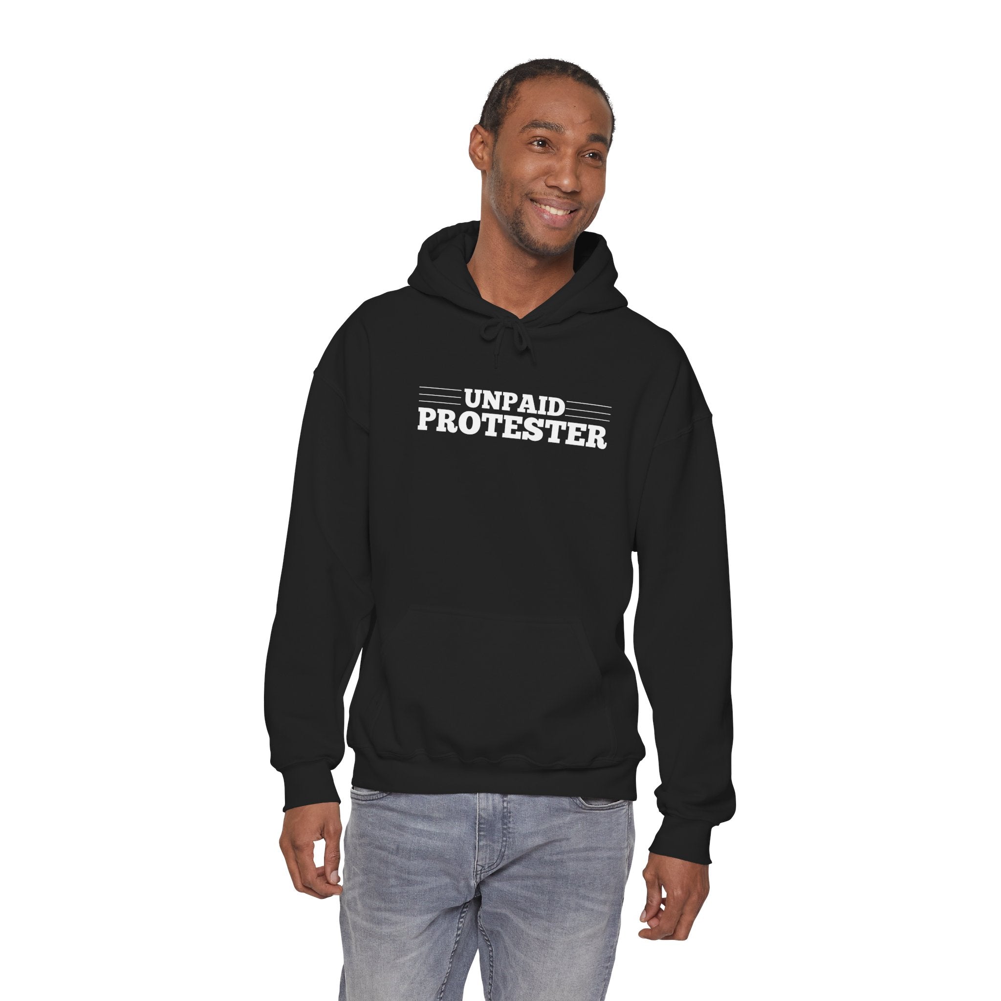 Unpaid Protester Gildan Pullover Hoodie