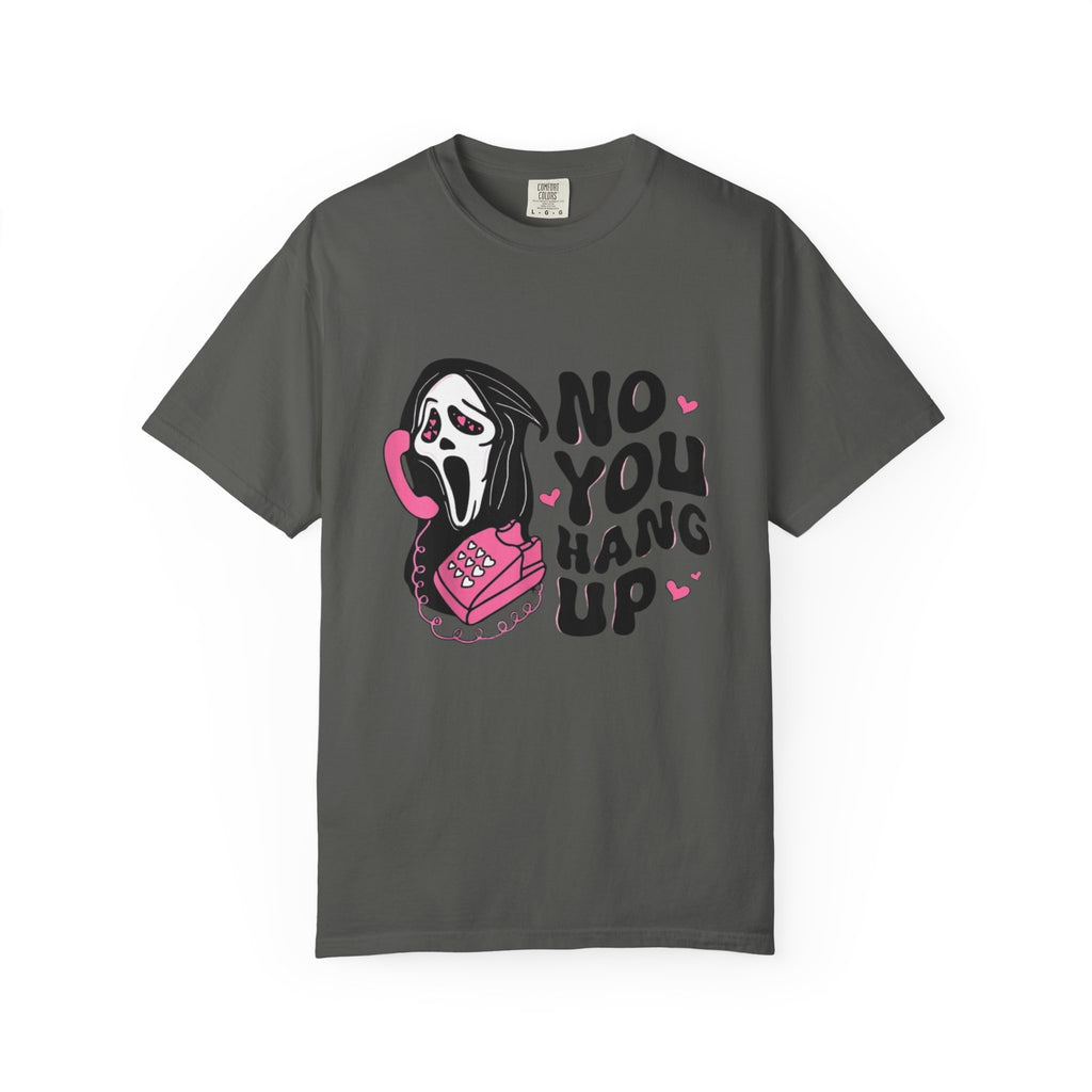 Ghostface Funny Halloween T-shirt, No you hang up Unisex Tee, Halloween Costume Shirt, Halloween Party Top, Spooky Tee Shirt