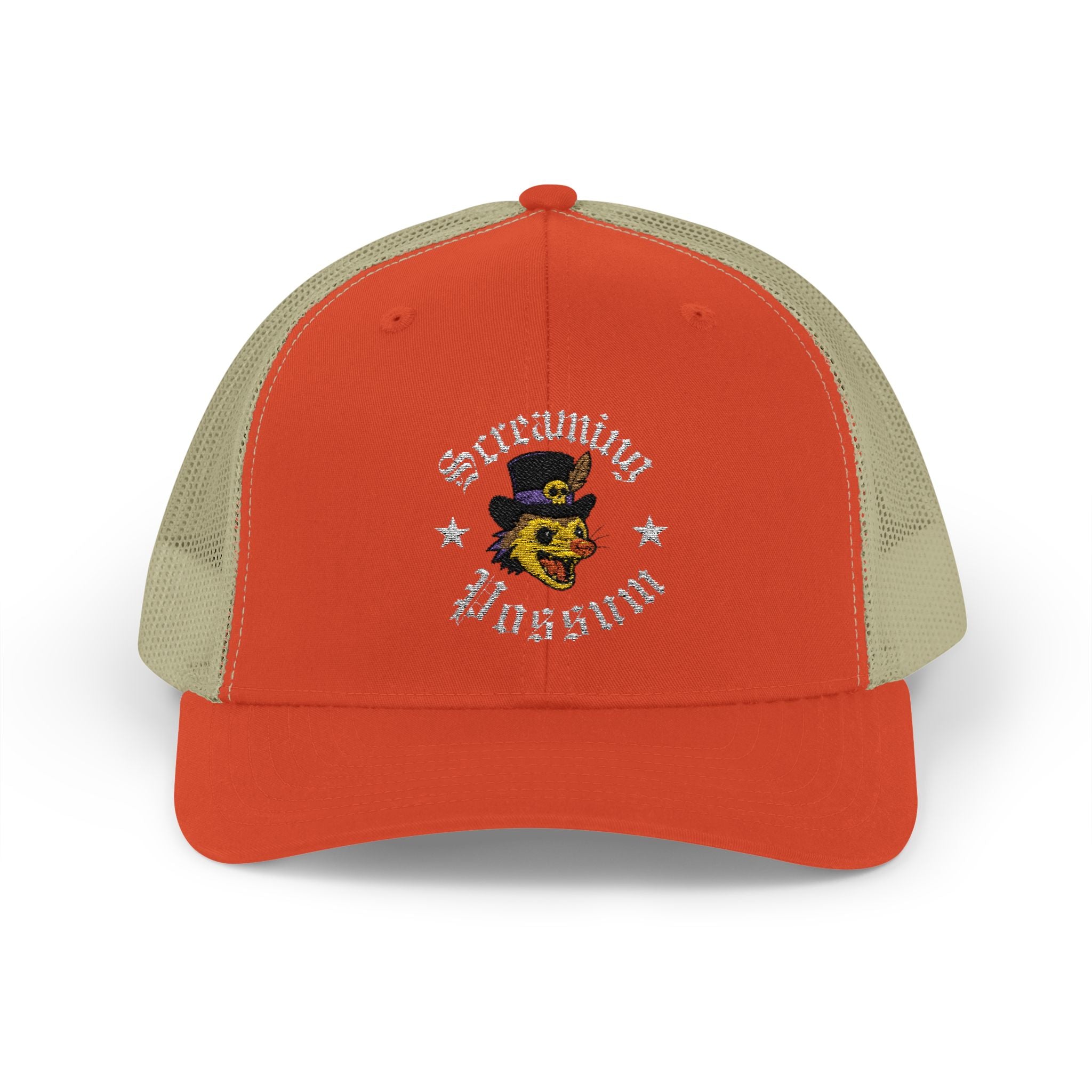 Screaming Possum Snapback Trucker Cap